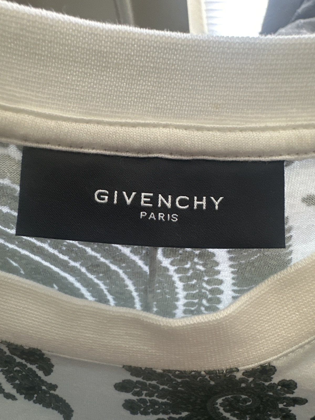 Givenchy Givenchy paisley green T shirt Size US XS / EU 42 / 0 - 8 Thumbnail
