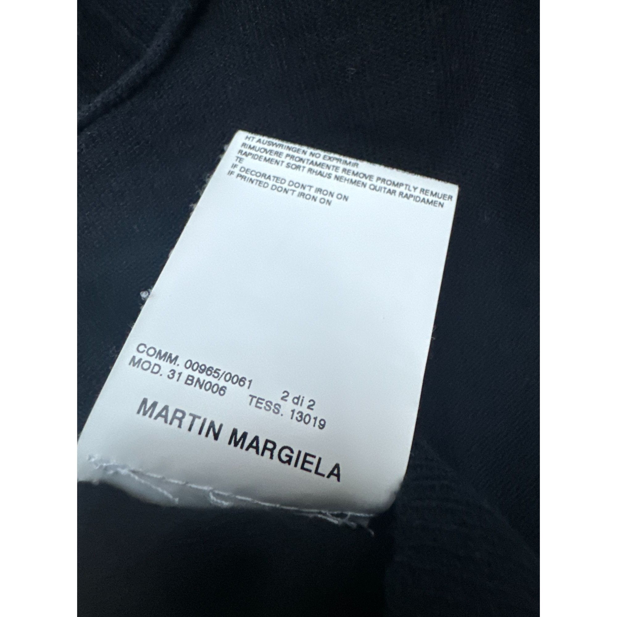Maison Margiela SS 2006 Black Open Back Cardigan Size L / US 10 / IT 46 - 6 Thumbnail