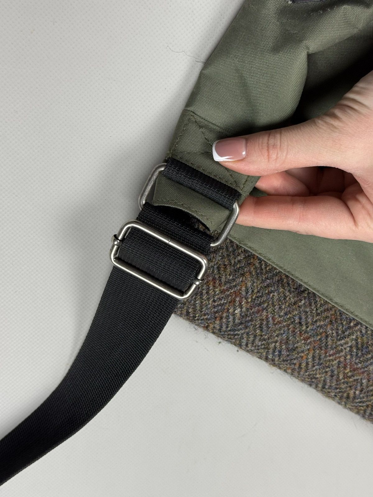 Harris Tweed Harris Tweed Wool Messenger Crossbody Shoulder Bag Size ONE SIZE - 17 Thumbnail