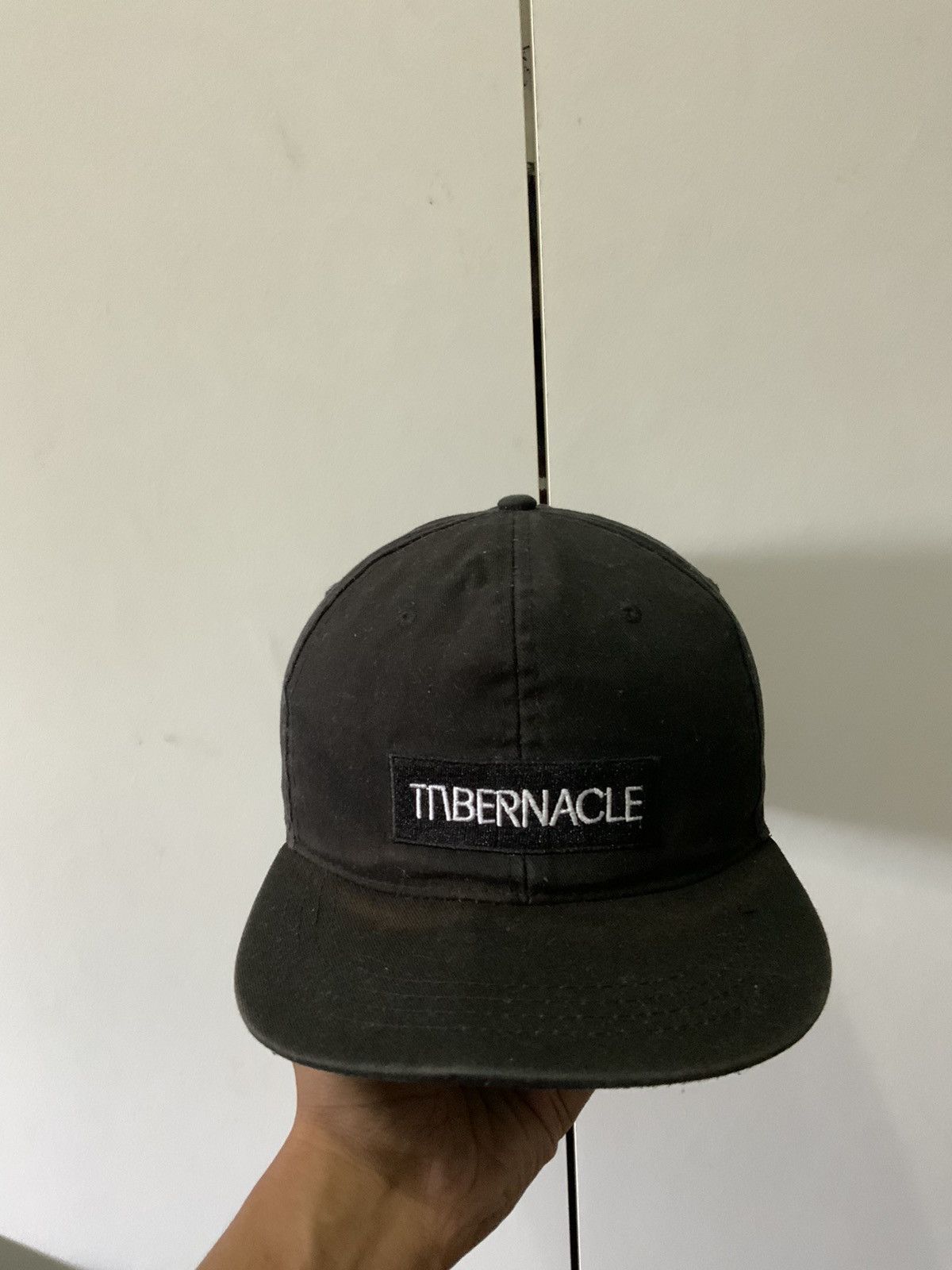 Japanese Brand Tnbernacle Spellout Black Archive Hat Size ONE SIZE - 1 Thumbnail
