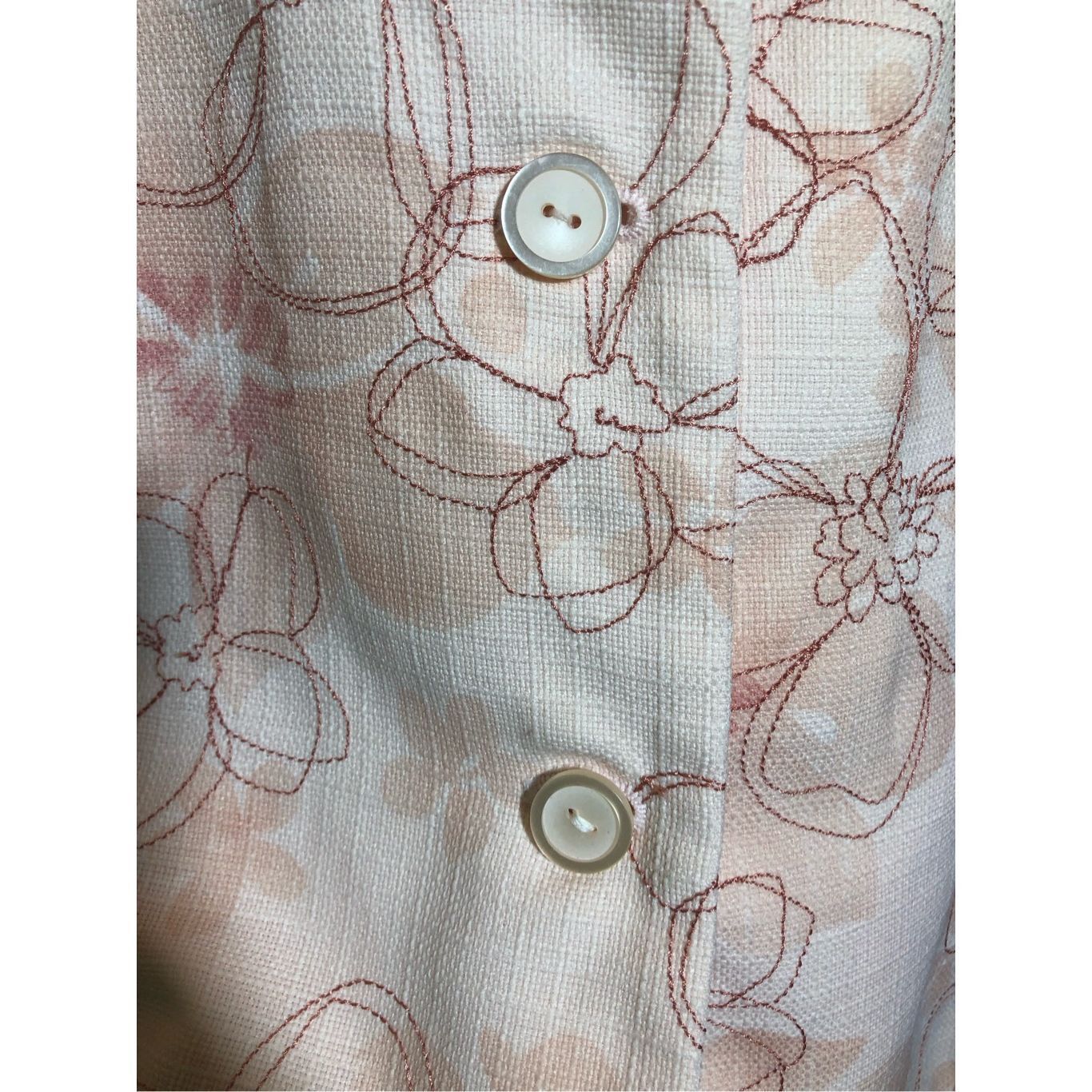 Other Alfred Dunner Women’s Pink Floral Pattern Suit Jacket Blazer Size XL / US 12-14 / IT 48-50 - 4 Thumbnail