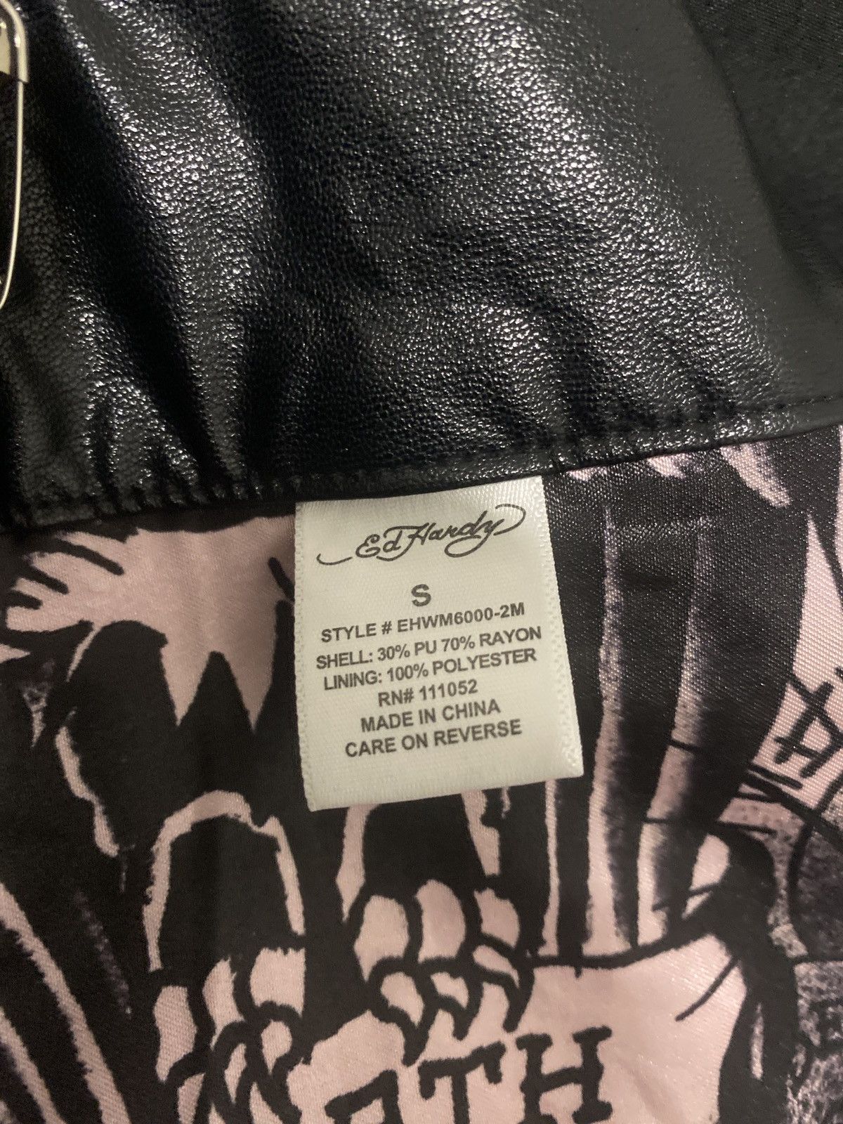Ed Hardy Edhard graphic skirt Size 26" / US 2 / IT 38 - 2 Thumbnail