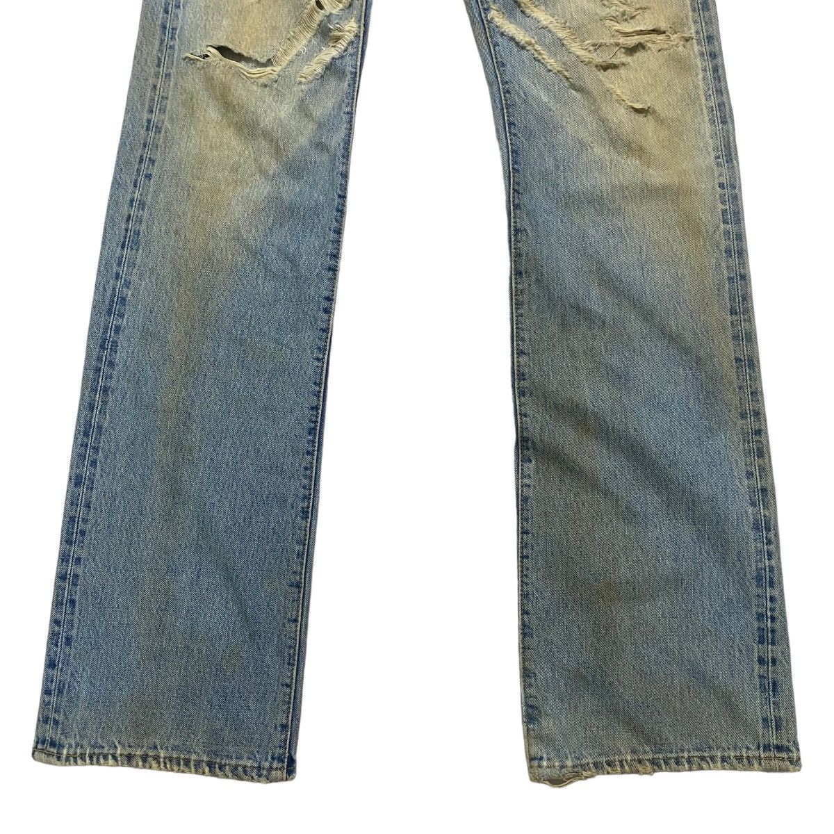 wjk WjK Thrashed Dirt Washed Selvedge Jeans Size US 31 - 8 Thumbnail