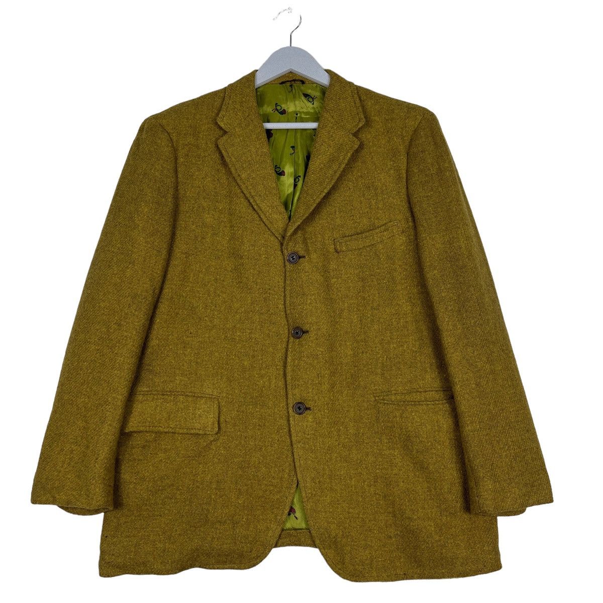 Harris Tweed 🔥 70s VINTAGE HARRIS TWEED WOOL JACKET Size US M / EU 48-50 / 2 - 1 Thumbnail