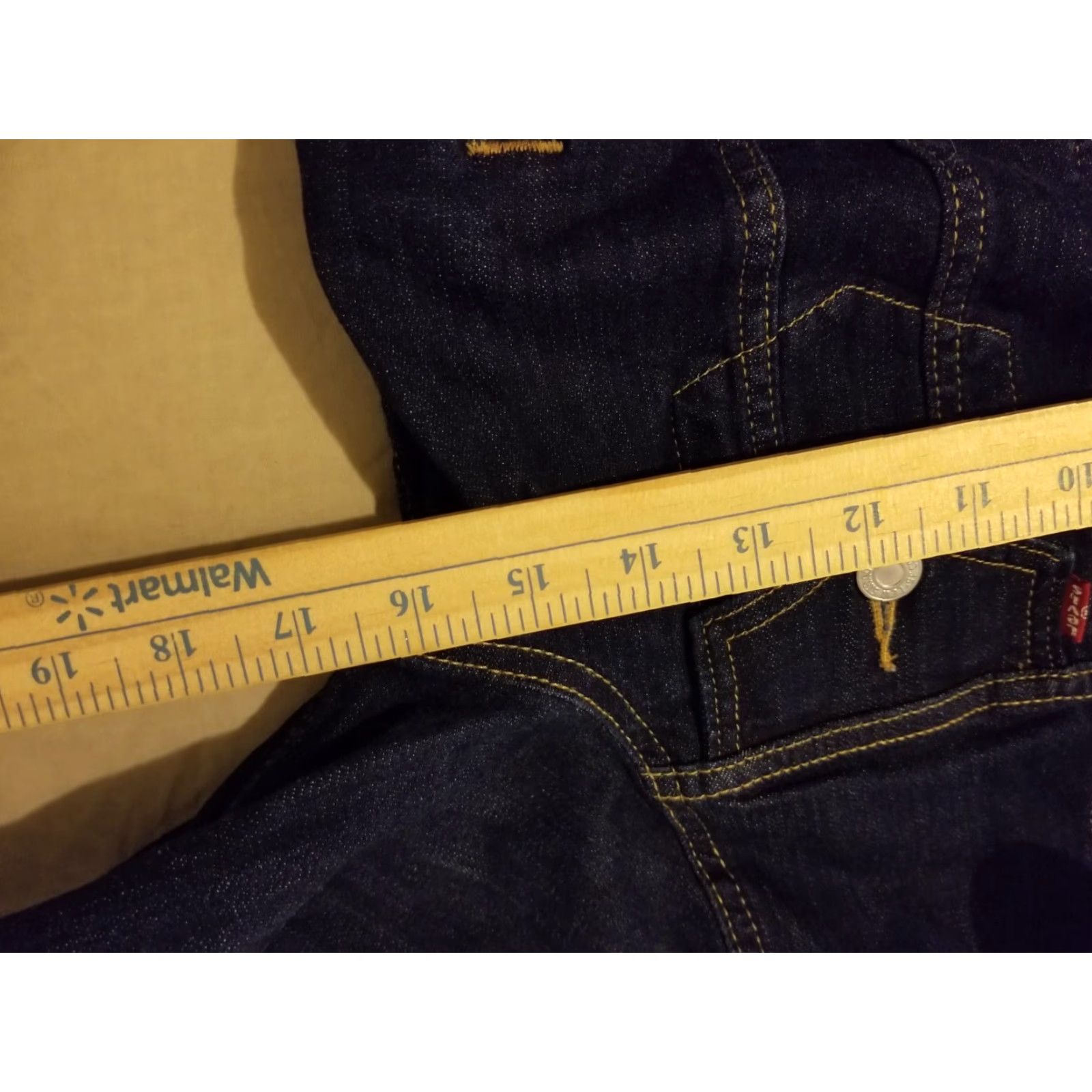 Levi's VINTAGE Womens Levis Denim Jacket S Small Blue Cotton Jean Stretch Jacket Womens S Blue Denim Stretch Size 28" / US 6 / IT 42 - 4 Thumbnail