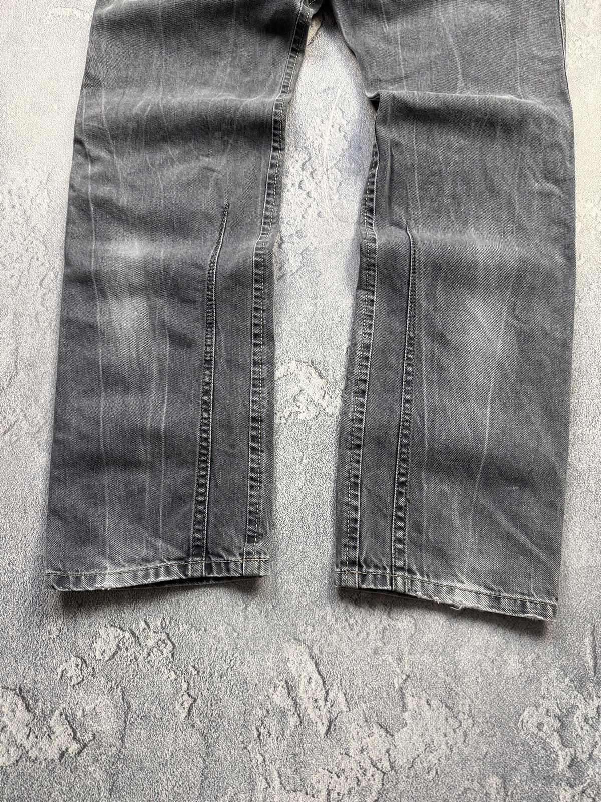 Diesel Vintage Diesel Jeans Distressed Faded Flared Wide Baggy Y2K Size US 34 / EU 50 - 11 Thumbnail