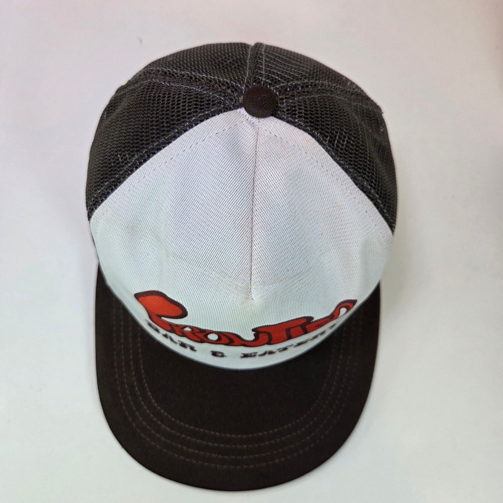 Other Vintage Frontier Bar Trucker Snapback Hat Made in USA Size ONE SIZE - 5 Thumbnail