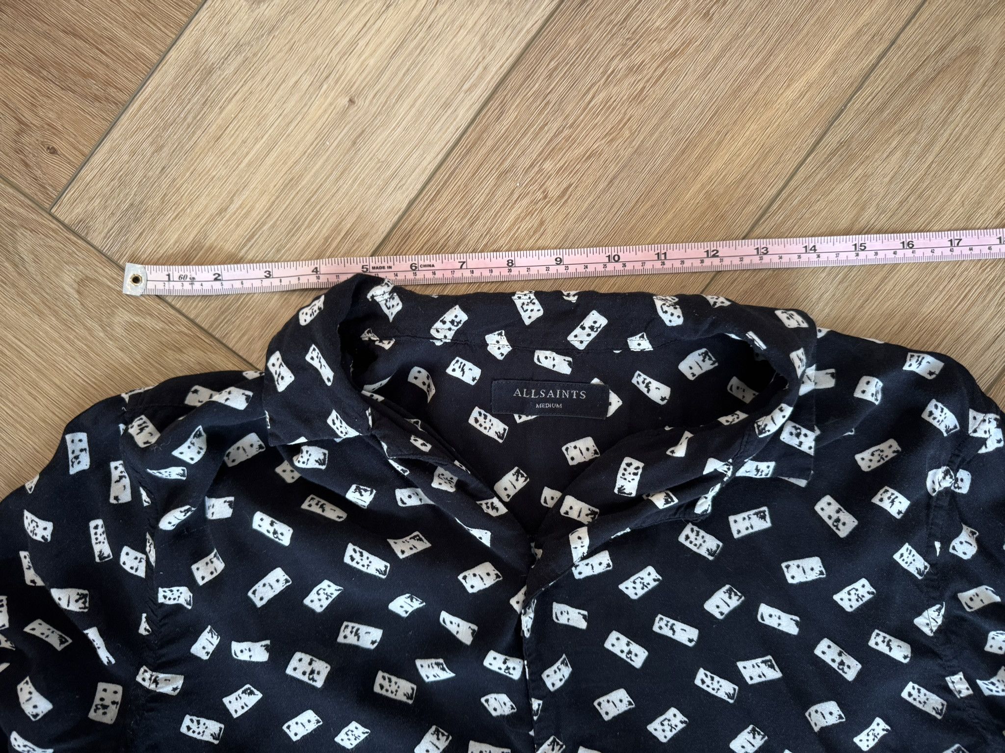 Allsaints Checked shirt (dominoes) Size US M / EU 48-50 / 2 - 3 Thumbnail