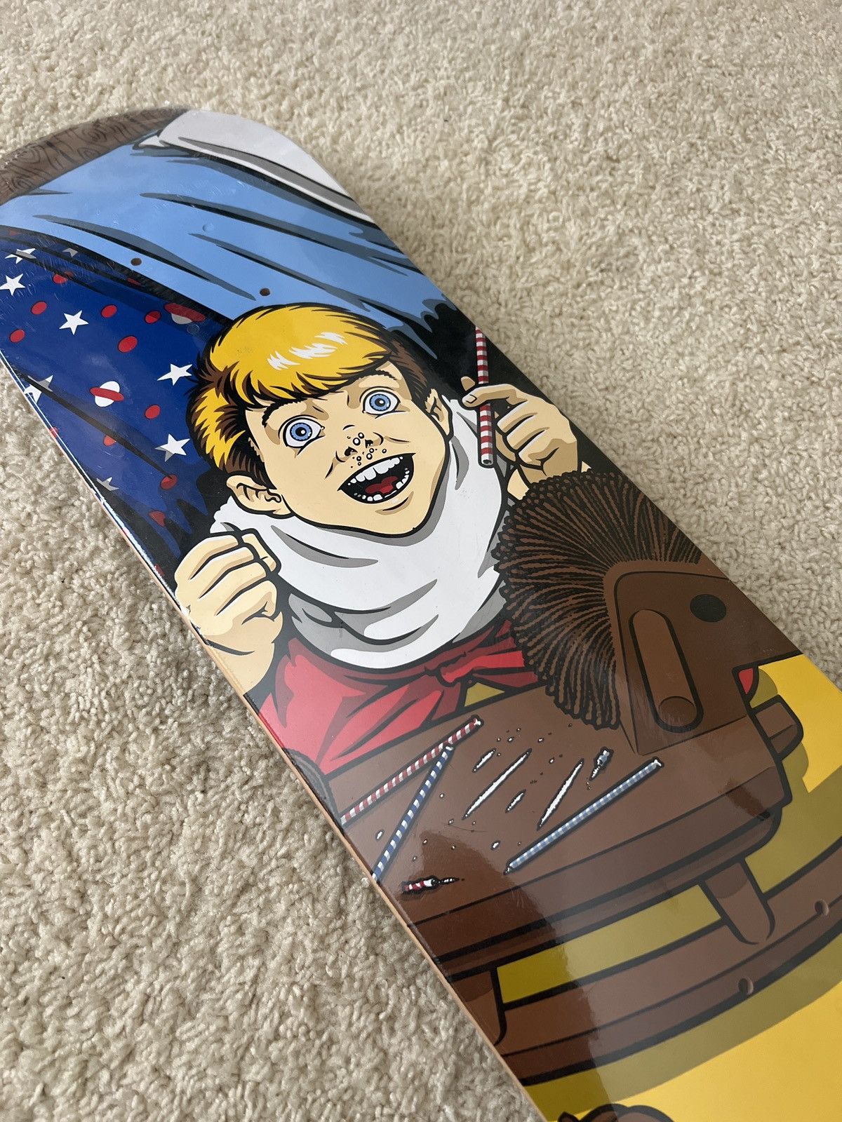 image of Supreme Sugar Rush 2010 Sean Cliver Deck in Black, Men's