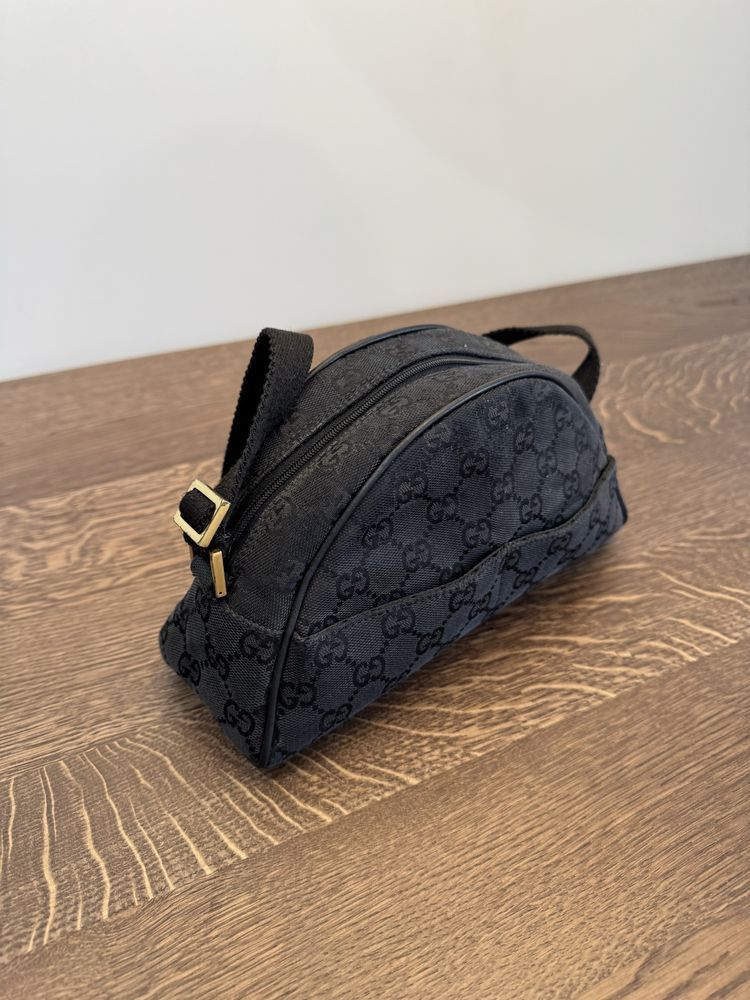 Gucci Gucci GG Monogram Half Moon Canvas Handbag Size ONE SIZE - 7 Thumbnail