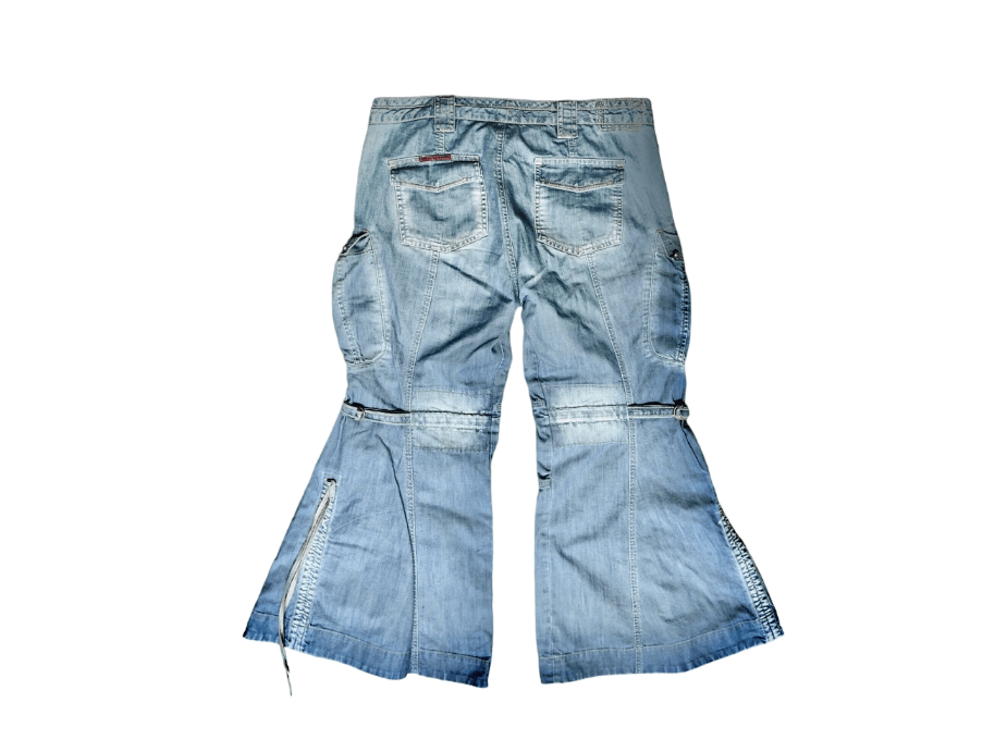 Vintage The Ruched Baggy Pants Size 27" / US 4 / IT 40 - 3 Thumbnail