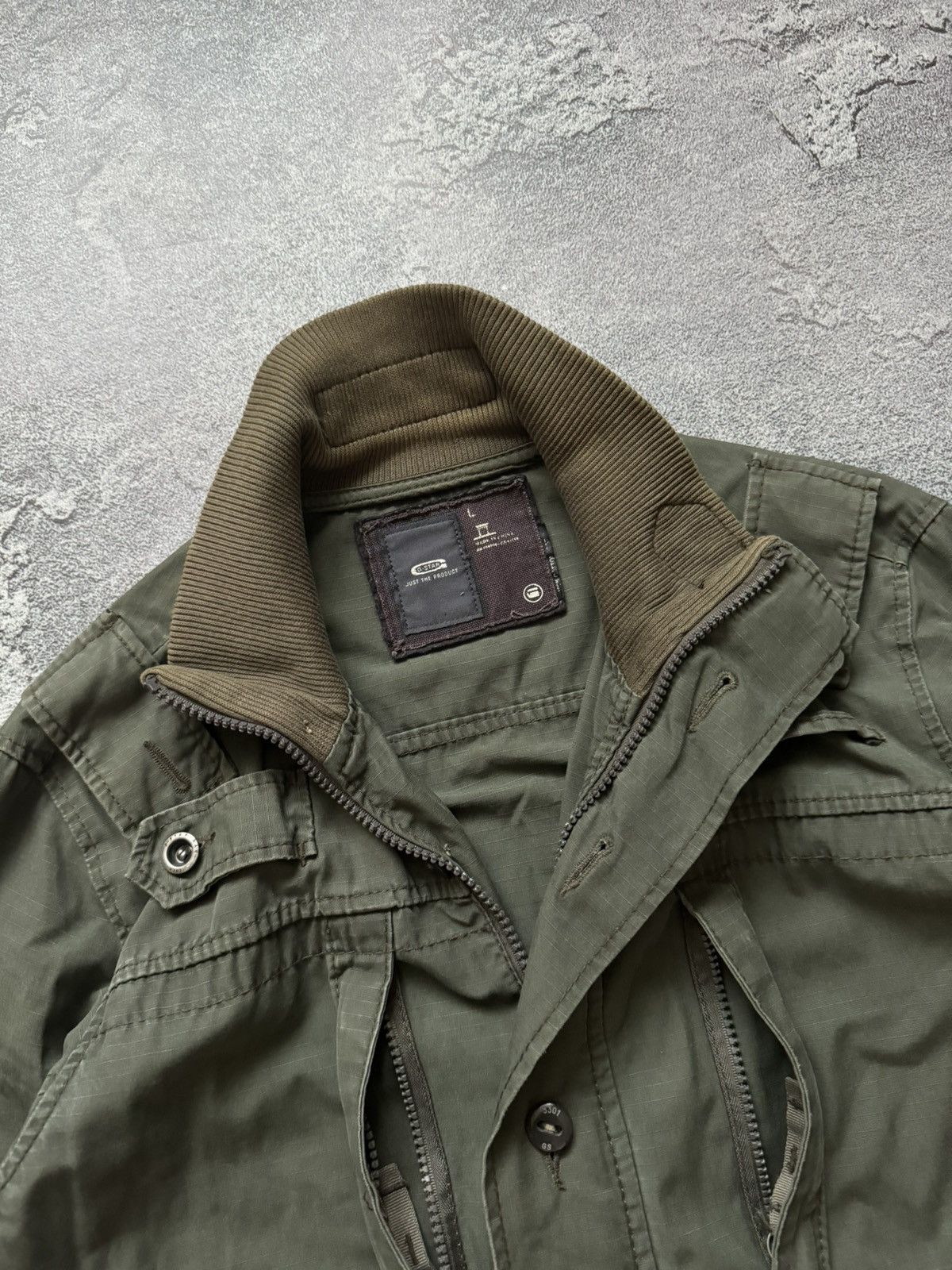 G-Star G star raw M/L cargo vintage bondage jacket military bomber Size US L / EU 52-54 / 3 - 6 Thumbnail