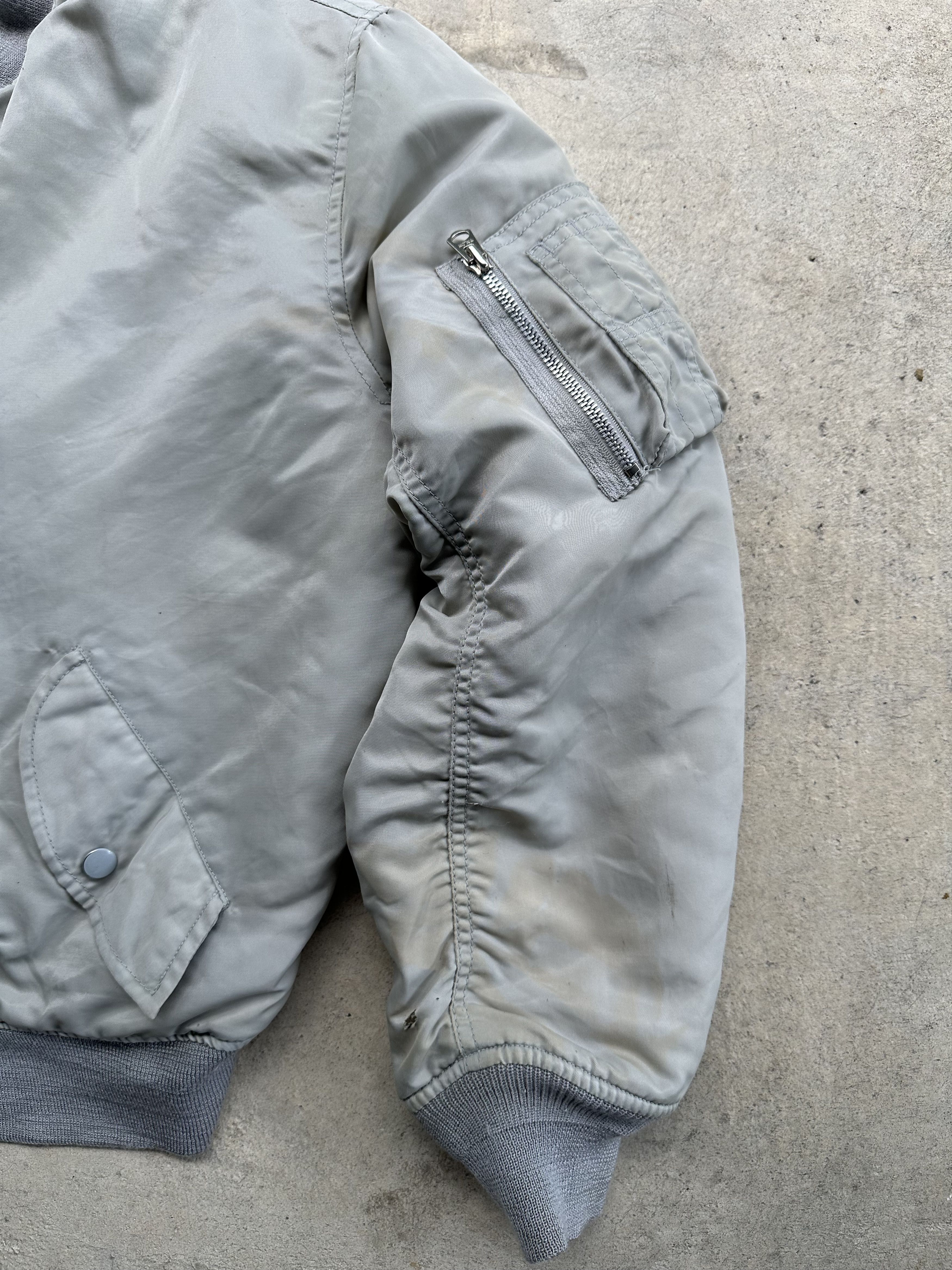 Vintage Vintage 90s MA-1 Reversible Bomber Jacket Flyer’s Men Size US L / EU 52-54 / 3 - 5 Thumbnail