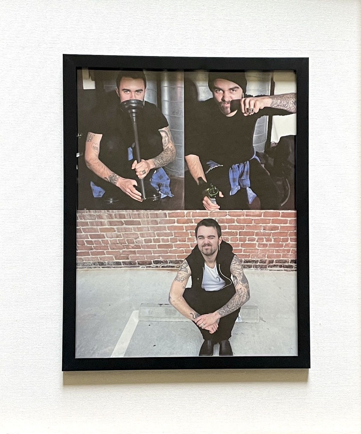 Chrome Hearts × Vintage Chrome Hearts close up 8x11 Magazine cutout Framed poster Size ONE SIZE - 1 Thumbnail