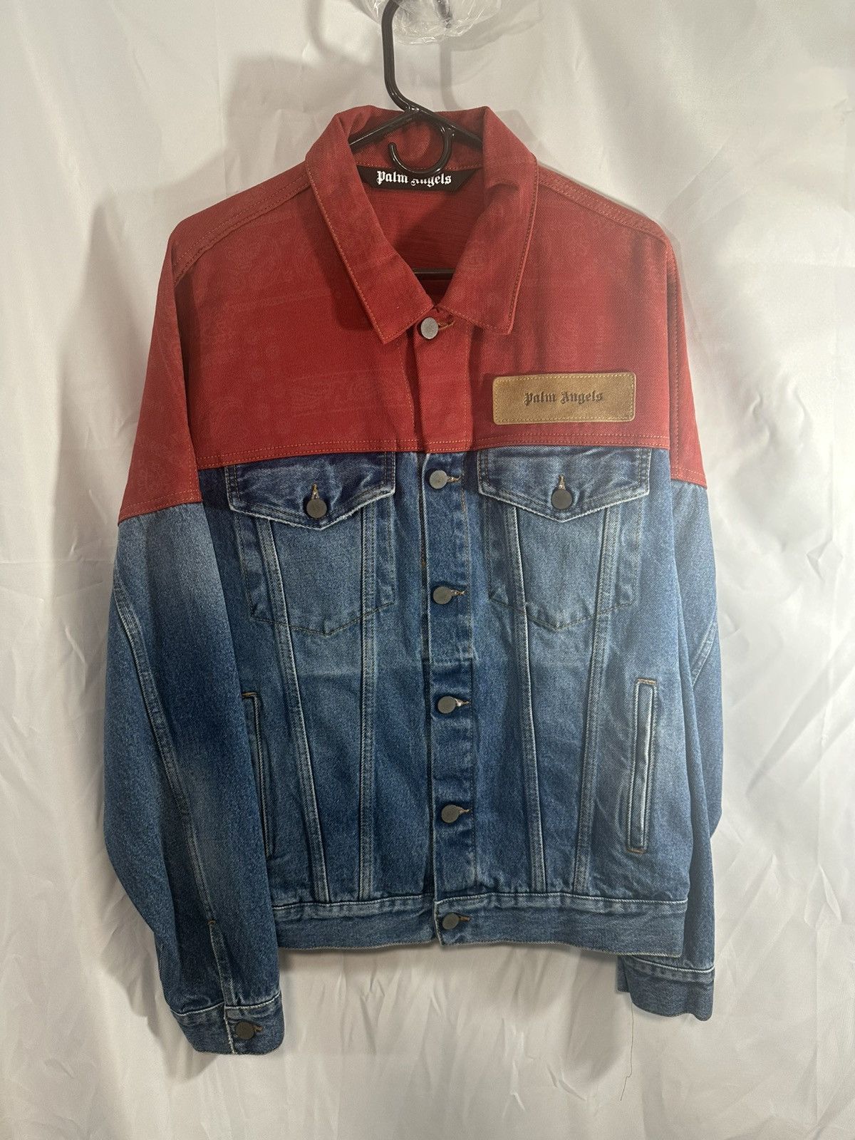 Palm Angels PALM ANGELS DENIM JACKET Size US M / EU 48-50 / 2 - 2 Thumbnail