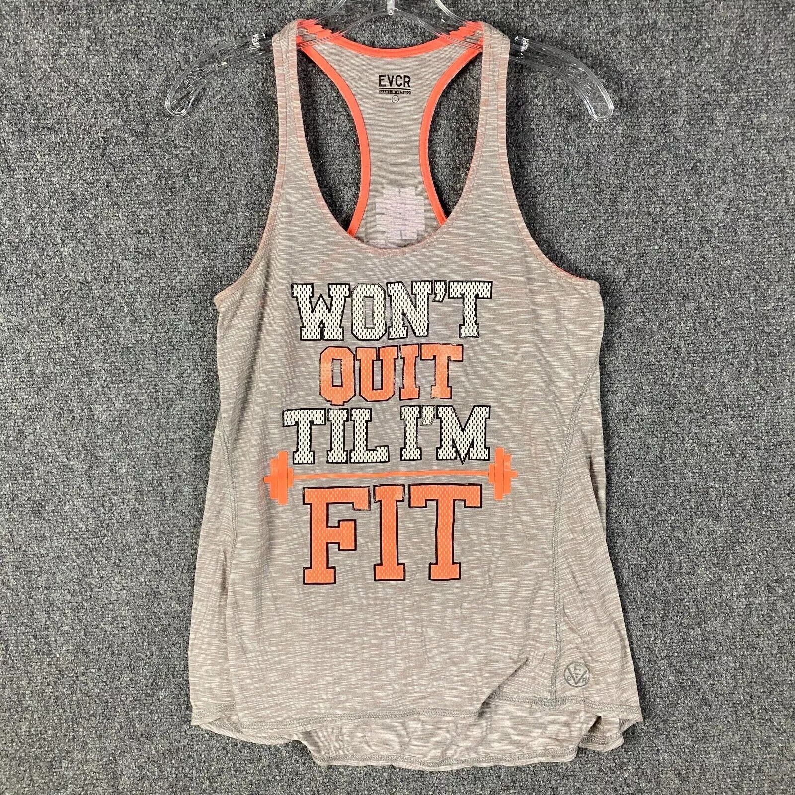 Other EVCR Tank Top Women's Large Pullover Polyester Blend L Size L / US 10 / IT 46 - 1 Thumbnail