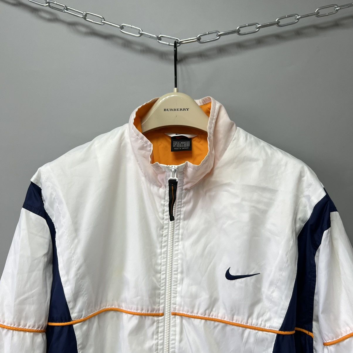 Nike Nike Windbreaker Vintage Jacket White Men’s Size US M / EU 48-50 / 2 - 3 Thumbnail