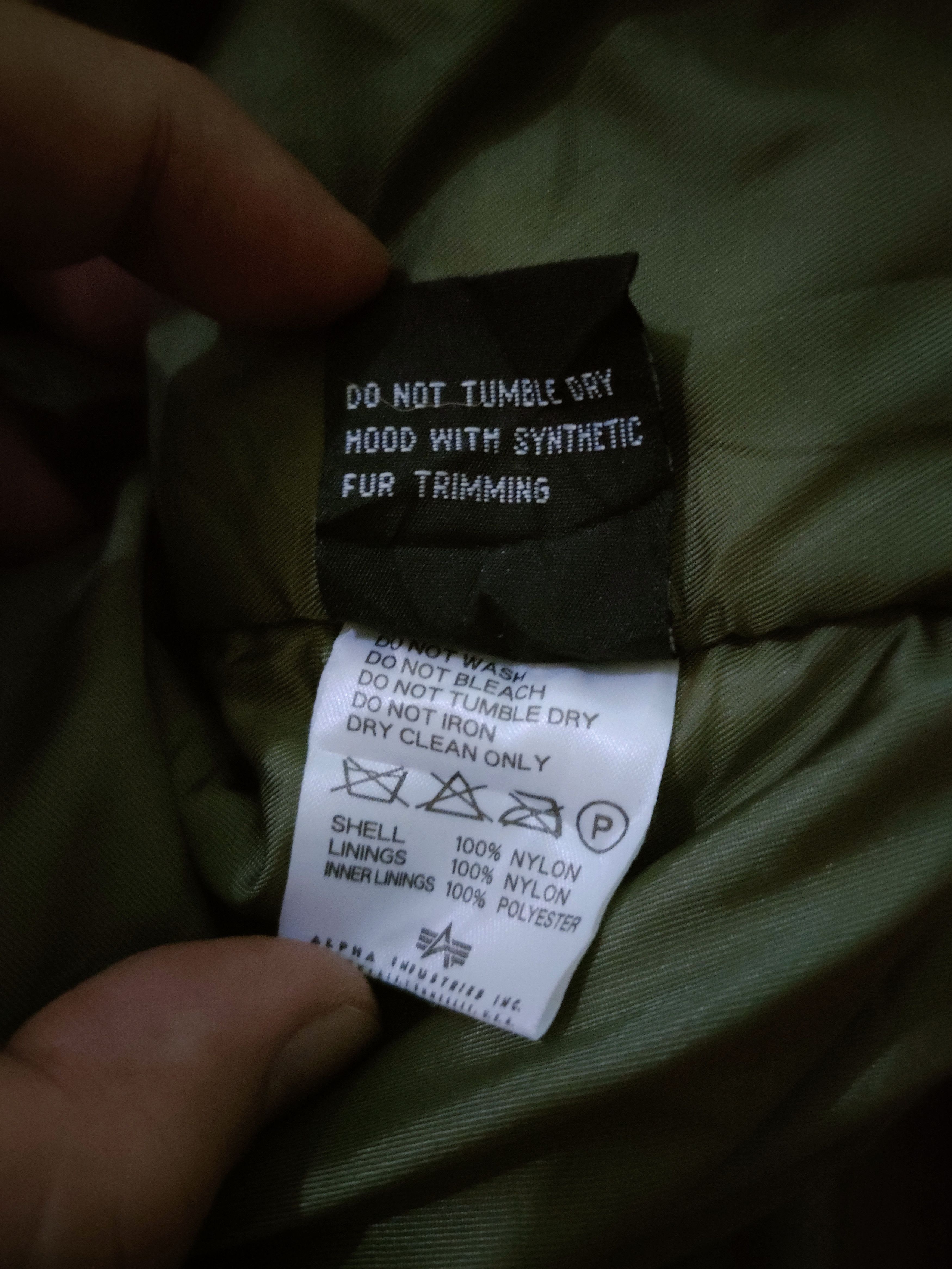 Alpha Industries × Military × Vintage Alpha Industries Parka 