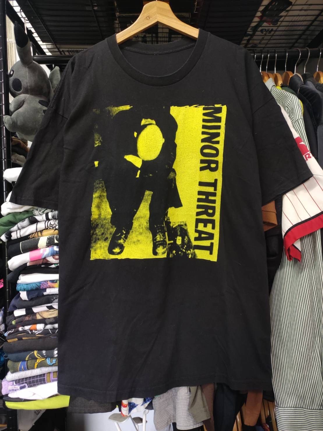 Band Tees Vtg Minor Threat Band "Straight Edge" Hardcore Punk T-Shirt Size US XL / EU 56 / 4 - 2 Thumbnail
