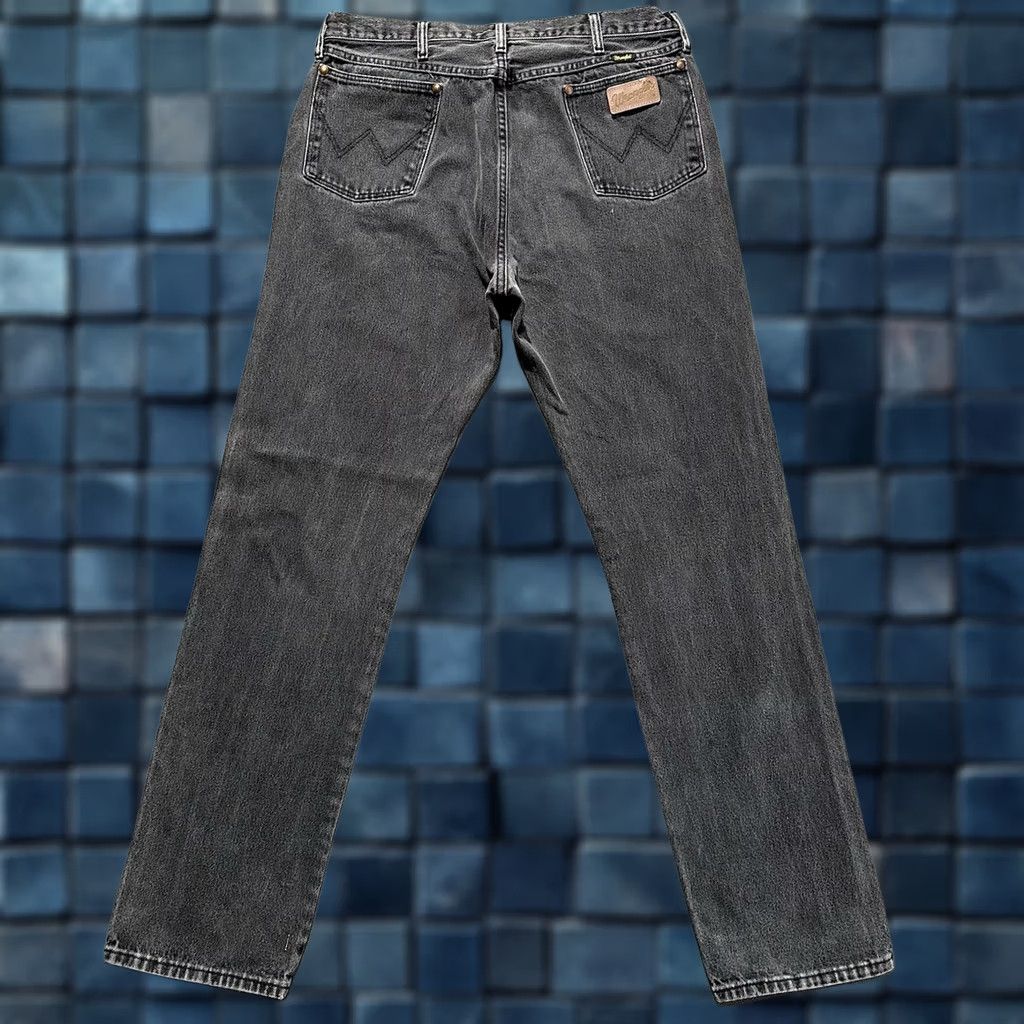 Wrangler Wrangler Jeans Cowboy Cut Original Fit Gray Denim 13MWZWK Mens 36x36 (35x34) GUC Size US 36 / EU 52 - 1 Thumbnail