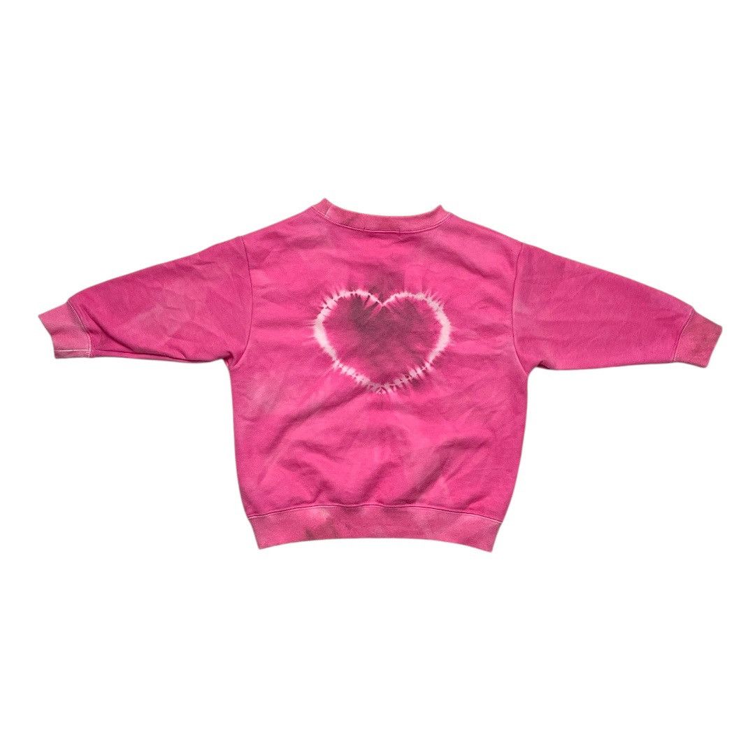 X-Girl X-Girl Kids Pink Tie-Dye Sweatshirt Baby Size 100 Size XXS / US 00 / IT 34 - 2 Thumbnail