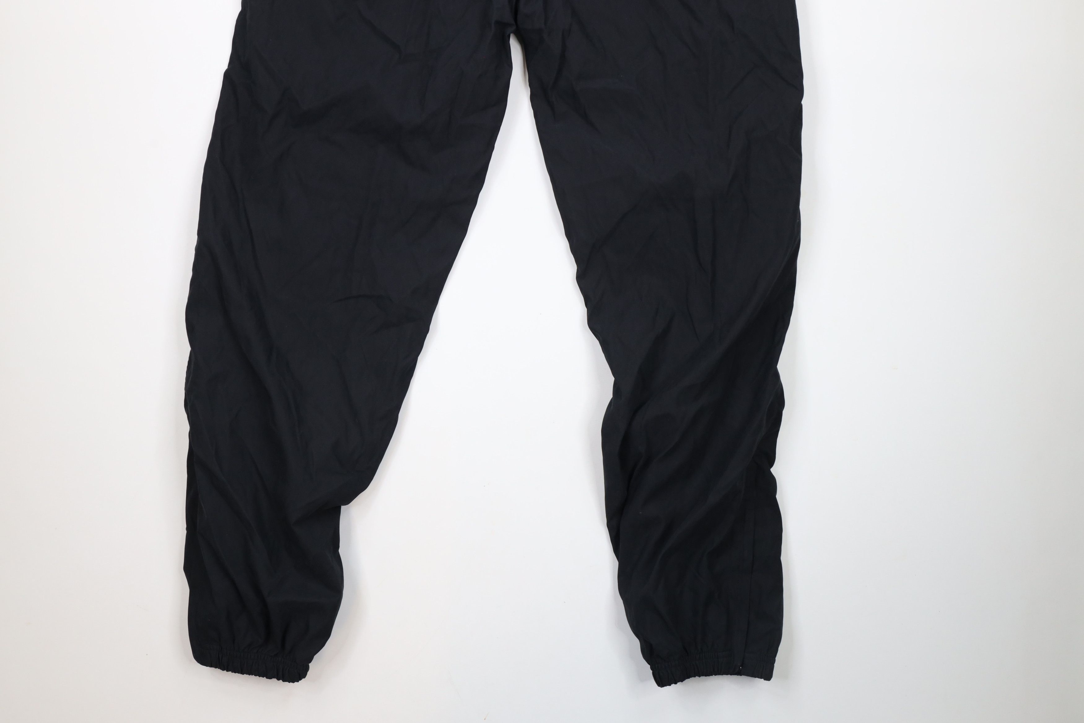 Vintage Vintage 90s Streetwear Lined Cuffed Joggers Pants Black Size US 34 / EU 50 - 11 Thumbnail