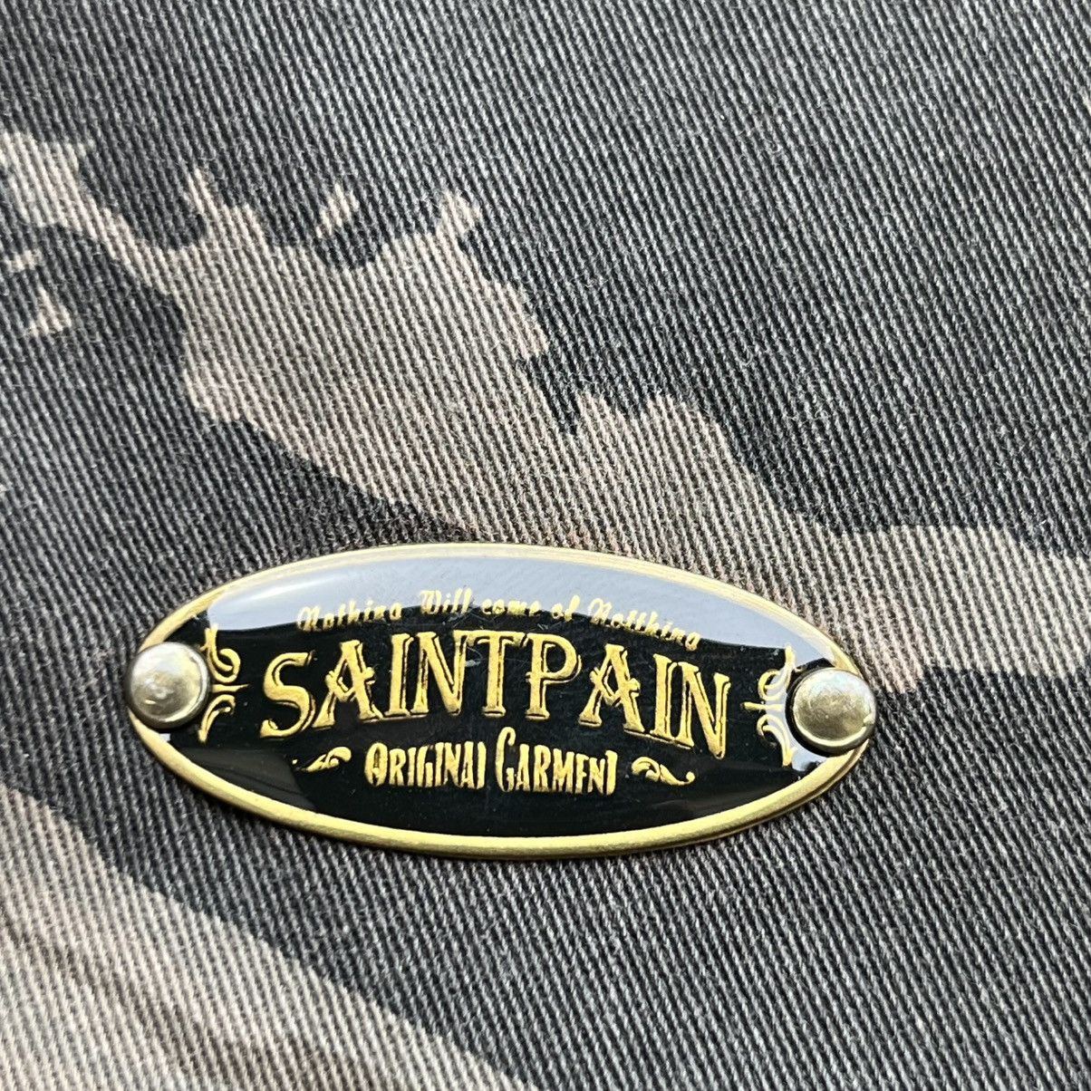 Japanese Brand SAINT PAINT TIGER STRIPES CAMO DECK JACKET like WAVKO MARIA Size US S / EU 44-46 / 1 - 6 Thumbnail
