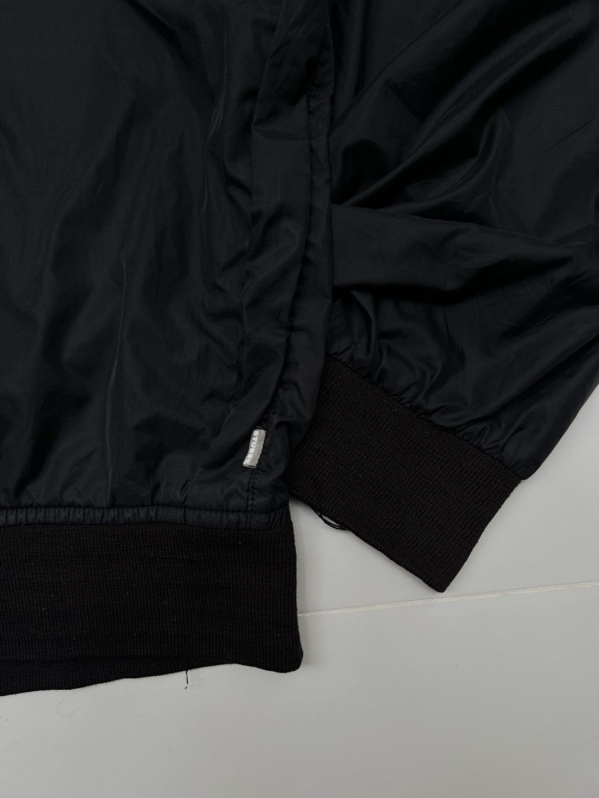 Stussy × Vintage 90's STUSSY FITNESS RARE Y2K SMALL LOGO NYLON SWEATSHIRT Size US L / EU 52-54 / 3 - 2 Thumbnail