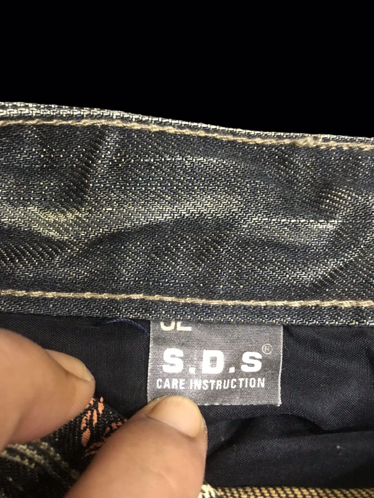 Seditionaries 💥DENIM ART💥SDS SEDITIONARIES ART DISTRESSED DENIM F264 Size US 30 / EU 46 - 17 Thumbnail