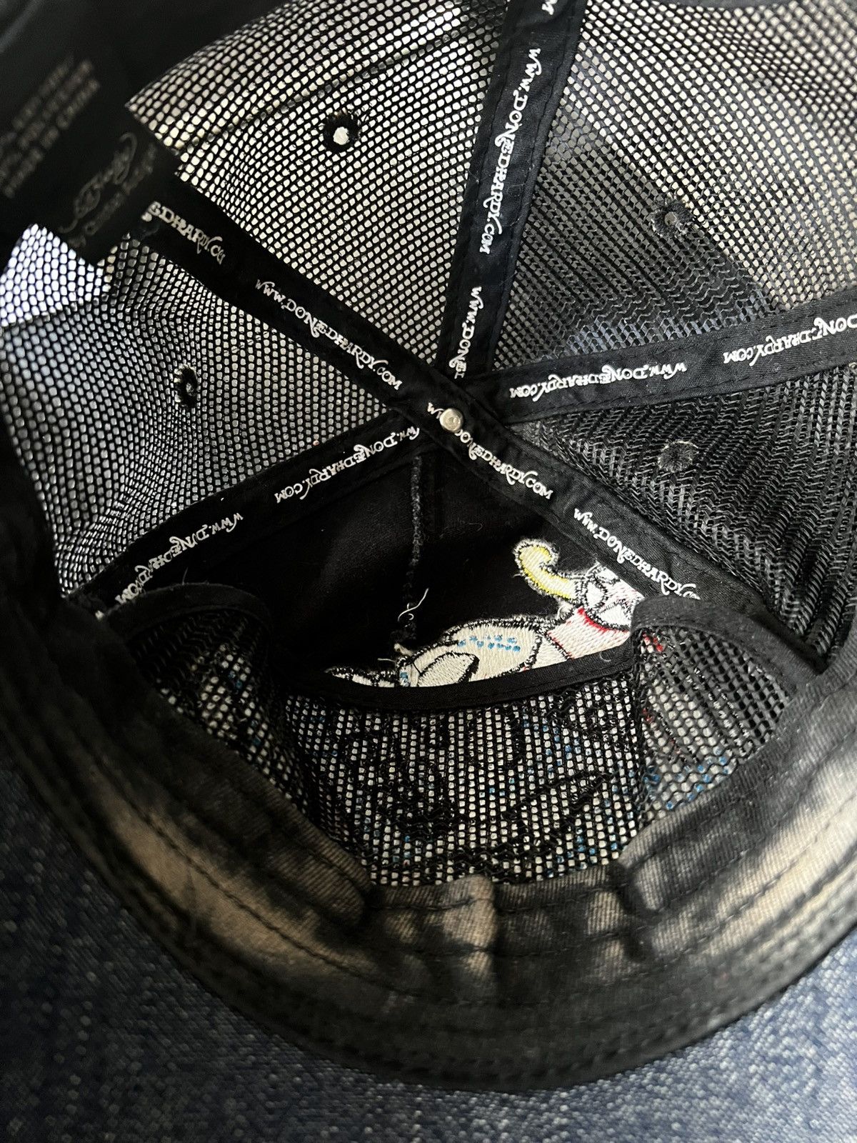Ed Hardy “Point Taken” Ed Hardy Hat – 1,200 Swarovski – Y2K Designer Size ONE SIZE - 5 Thumbnail