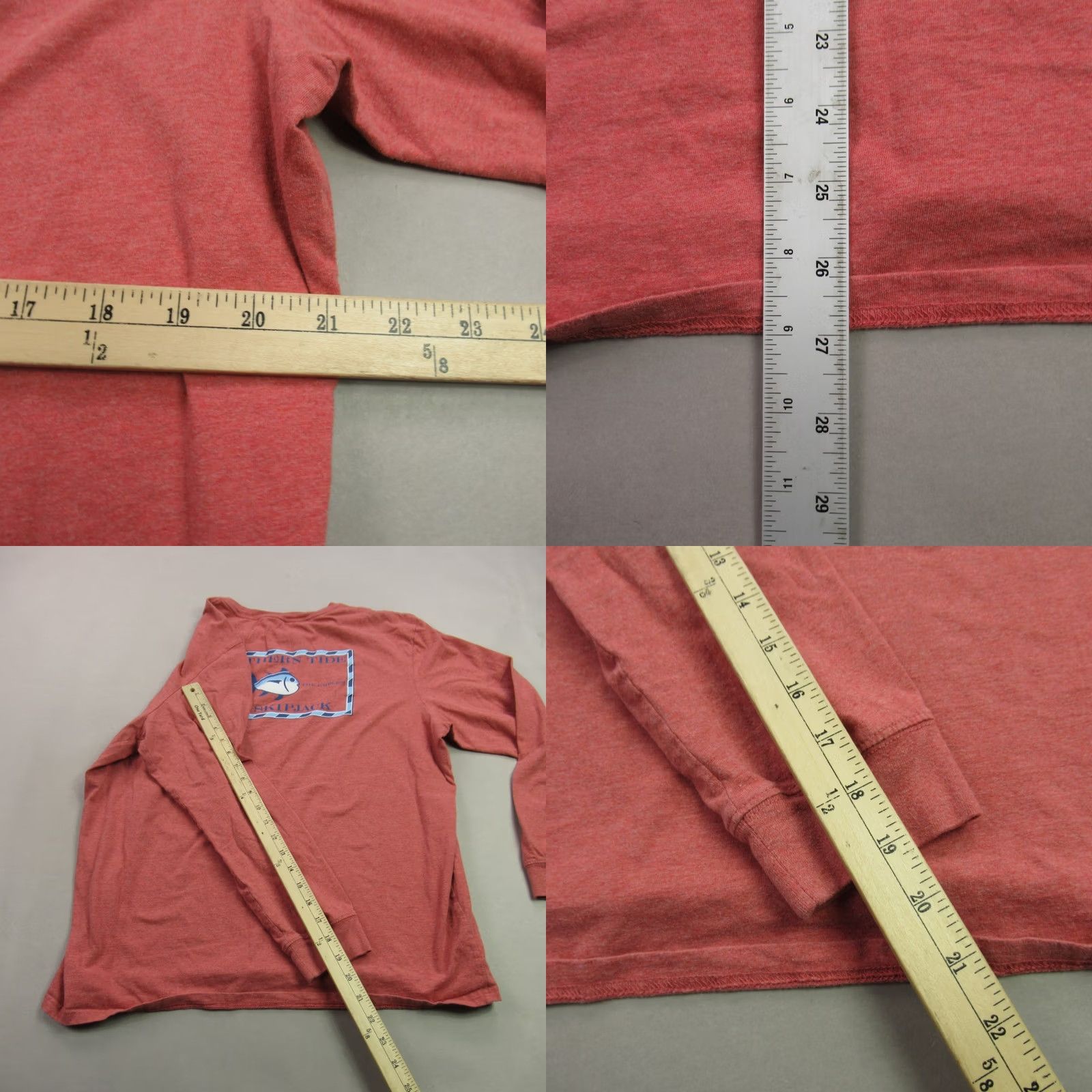 Southern Tide Southern Tide Shirt Mens XL Long Sleeve Crew Neck Casual Pink Lightweight Shirt Size US XL / EU 56 / 4 - 8 Thumbnail