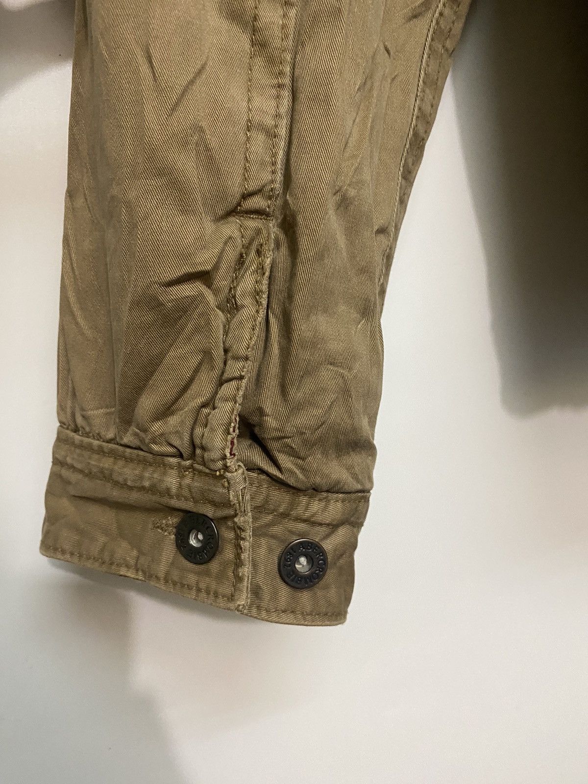 Abercrombie & Fitch × Vintage Abercrombie and Fitch Jacket Wool Lined Full Zip Up Trucker Size US M / EU 48-50 / 2 - 13 Thumbnail