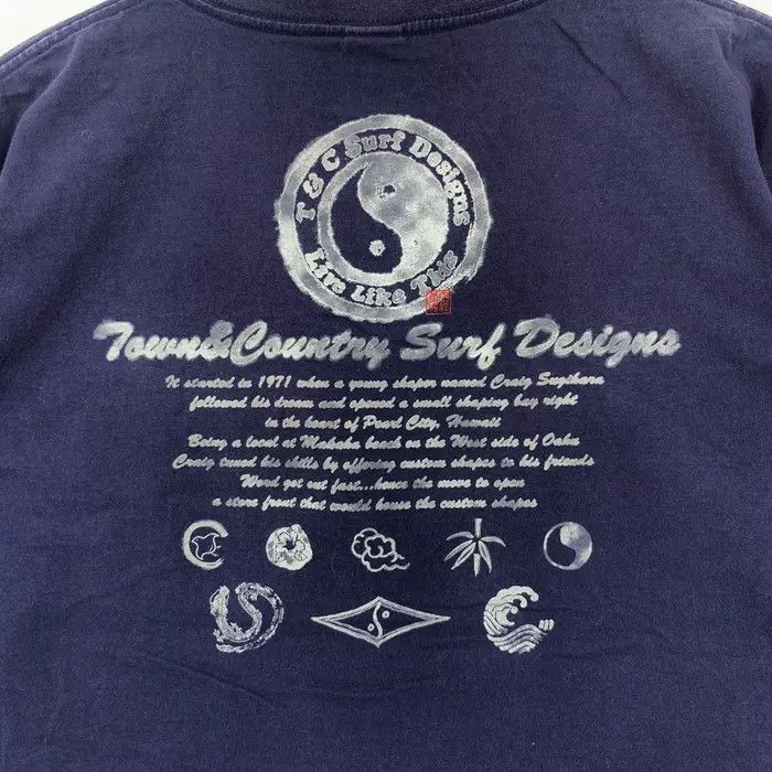 Vintage TOWN COUNTRY SURF Designs Hawaii Purple Tee Shirt Size US L / EU 52-54 / 3 - 4 Thumbnail