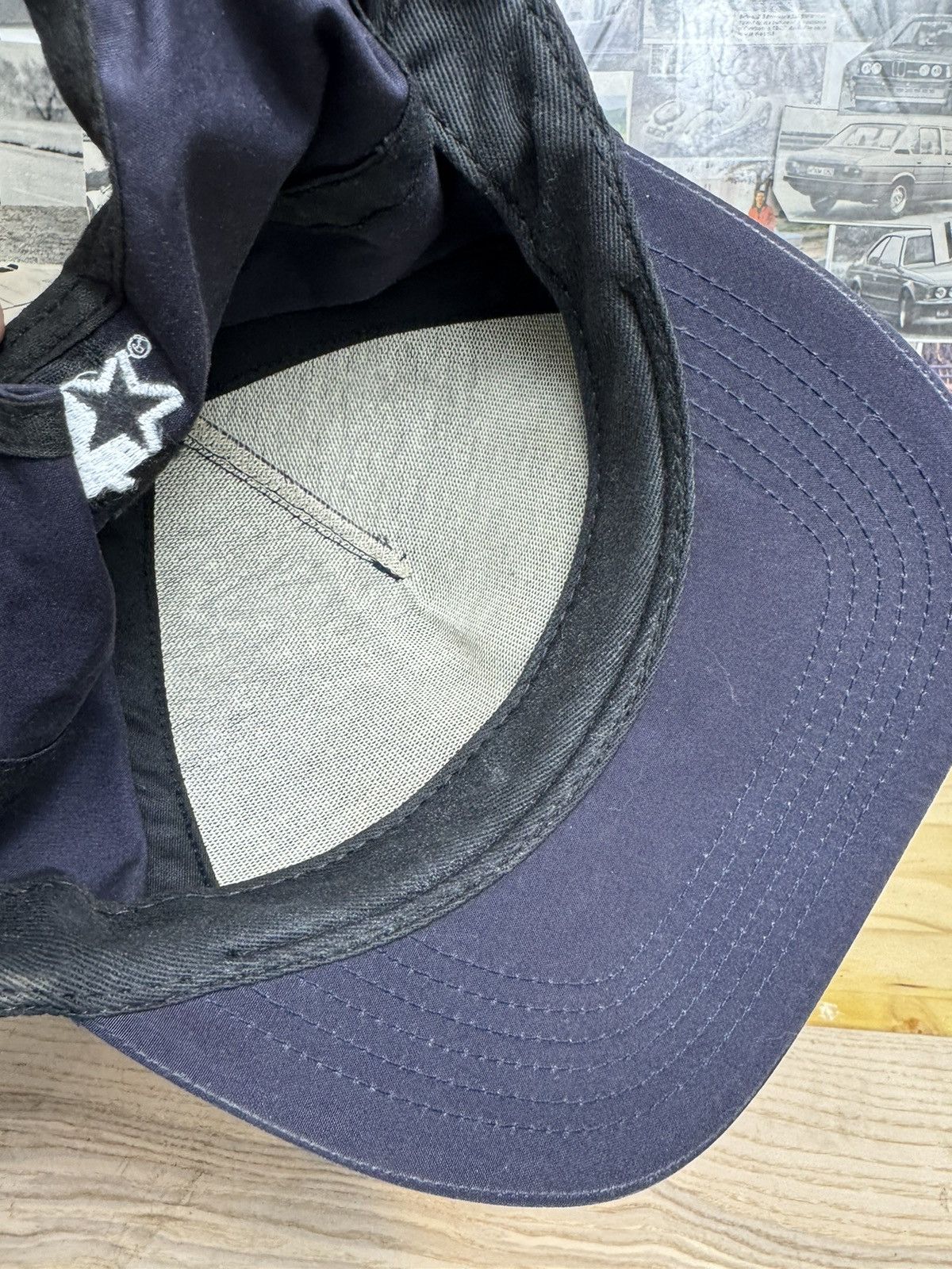 Supreme Supreme 2013 Bling Box Logo Starter Navy Snapback Size ONE SIZE - 9 Thumbnail