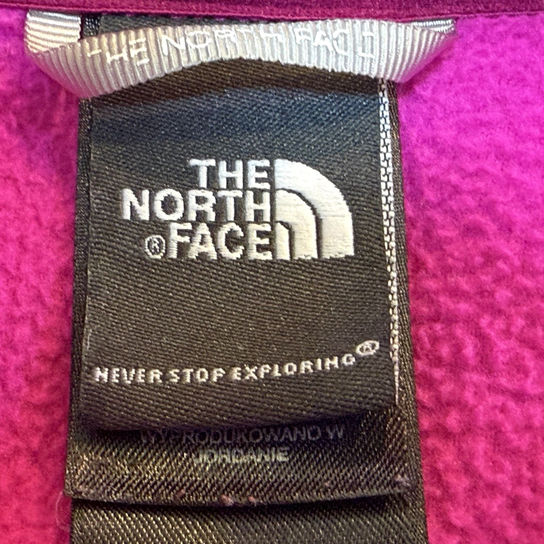 The North Face The North Face Sweatshirt Pullover 1/4 Zip Fleece Long Sleeve Womens Size S Pink Regular Mock Neck Outdoor Winter Fall Spring 1/4 Zip Size S / US 4 / IT 40 - 5 Thumbnail