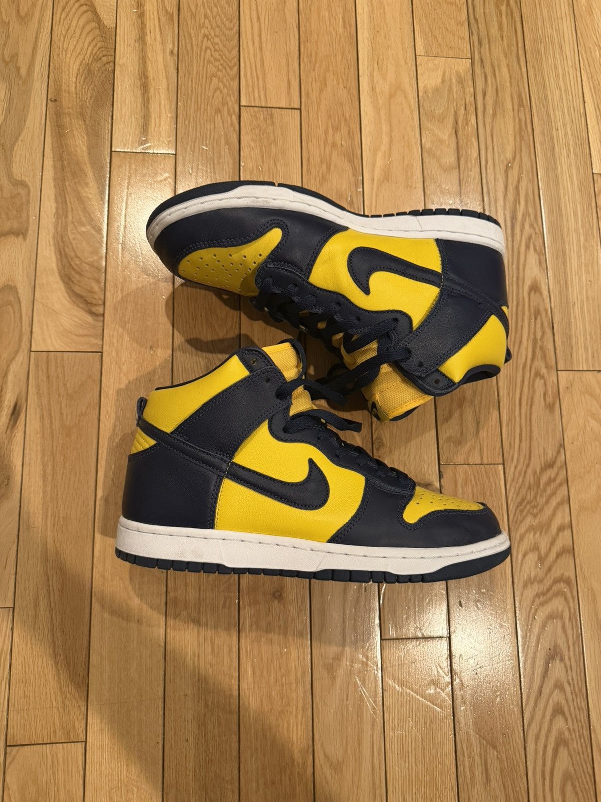 Nike Nike Michigan National Champs Dunk High SP Size 9 Size US 9 / EU 42 - 4 Thumbnail