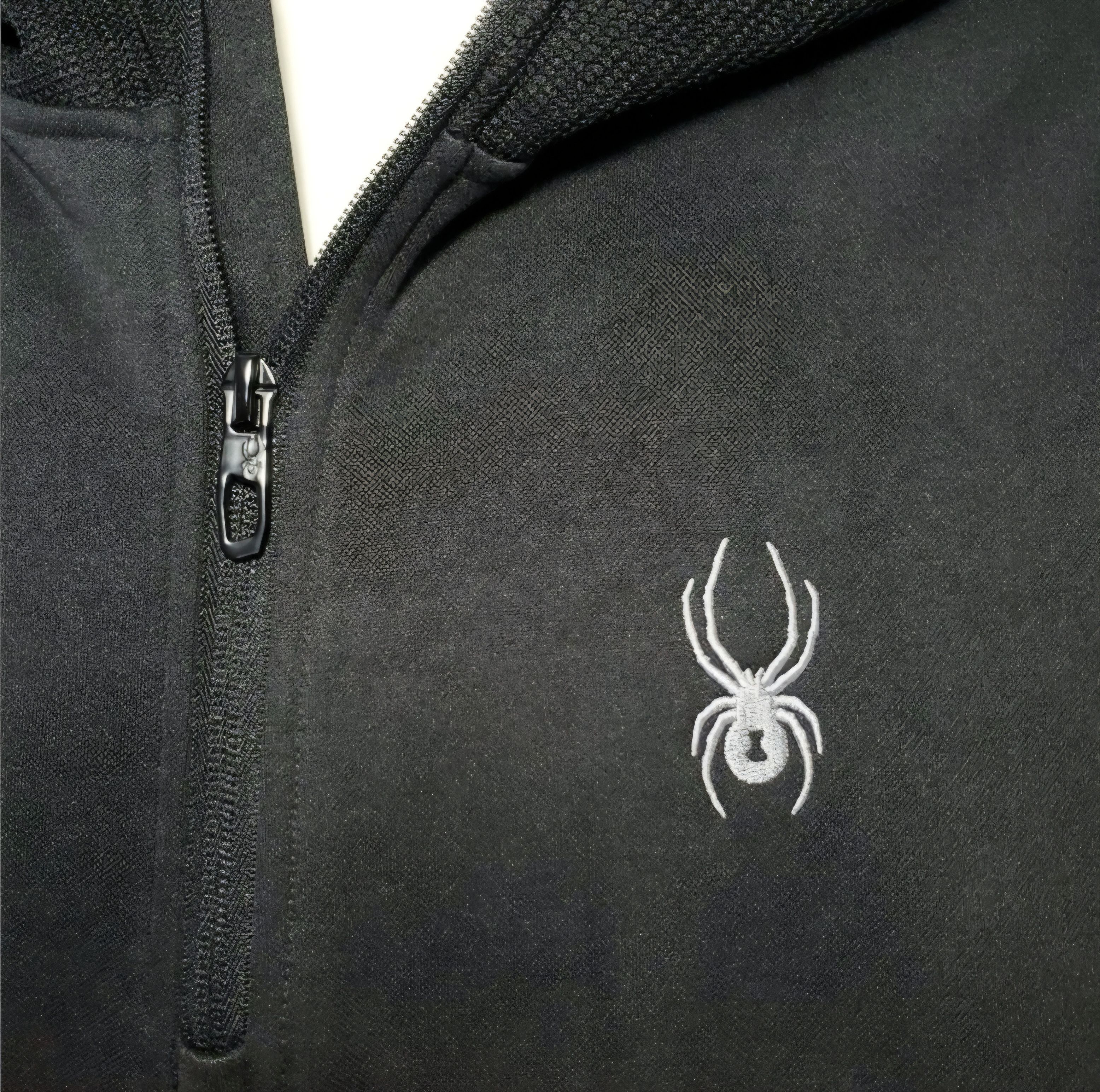 Spyder Spyder Men's L NEW Hoodie Pullover Waffle Thermal Red Black Size US L / EU 52-54 / 3 - 5 Thumbnail