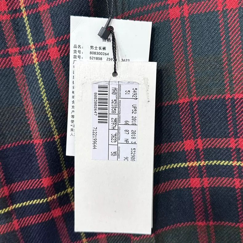 Gucci Gucci Pure wool plaid trousers 2503-Nextarrow Size US 34 / EU 50 - 4 Thumbnail