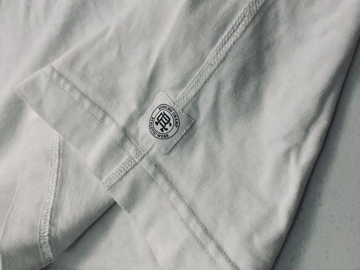 Reigning Champ Reining Champ Mid-Weight Crewneck White Cotton T-Shirt XL LN Size US XL / EU 56 / 4 - 3 Thumbnail