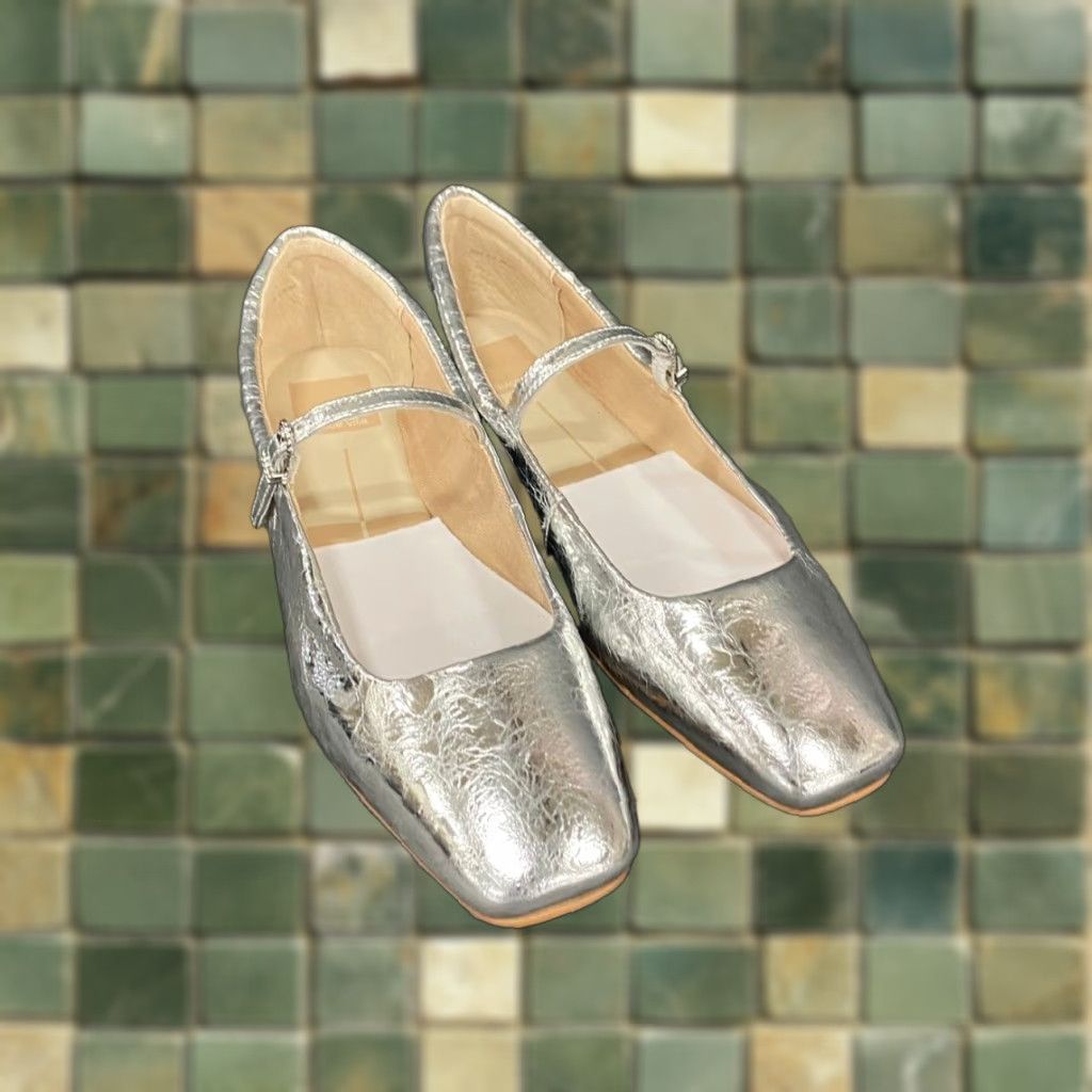 VINTAGE DOLCE VITA Reyes Ballet Flats Women's Size Leather