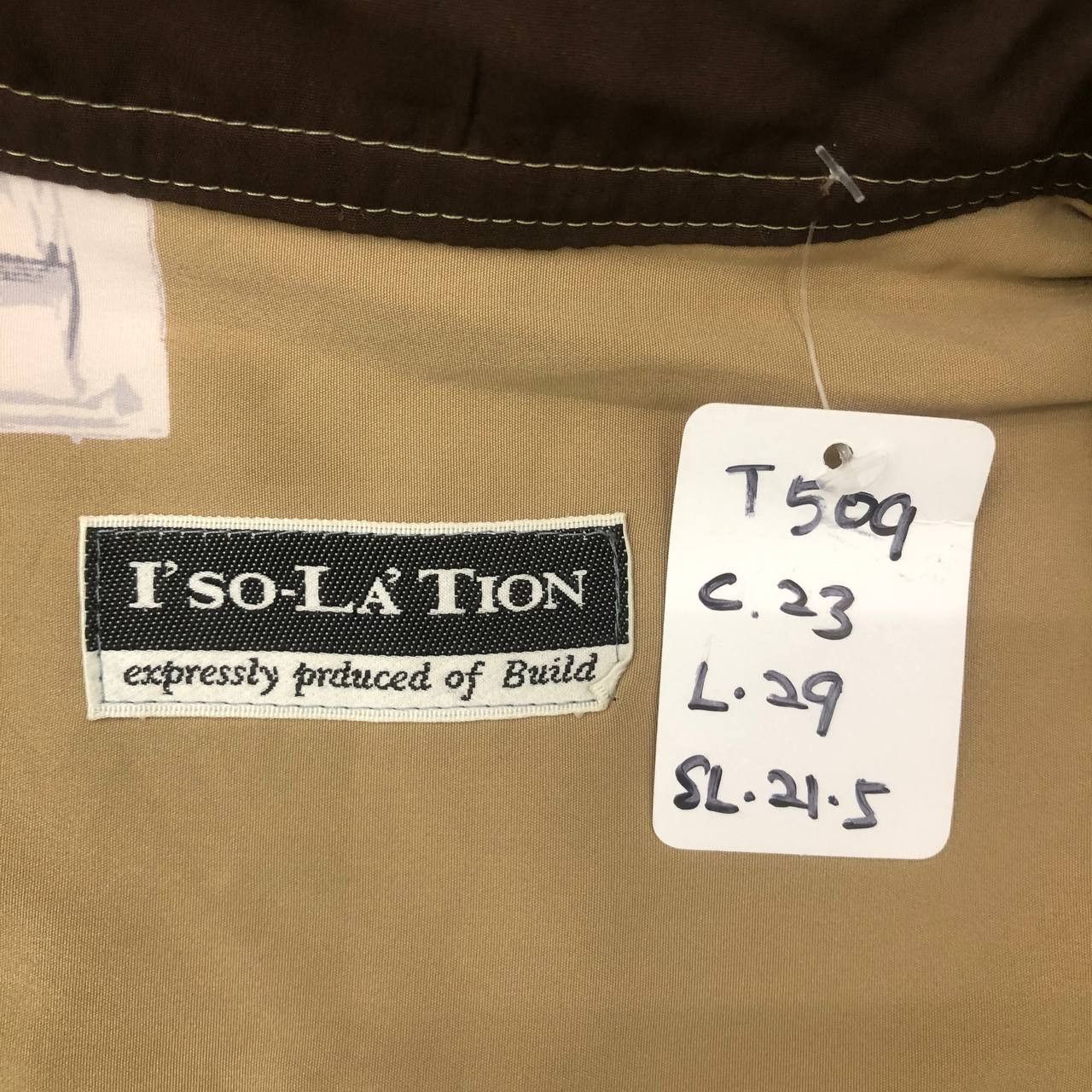 Japanese Brand T509 VTG MADE IN JAPAN ISOLATION BEAR SHIRTS Size US L / EU 52-54 / 3 - 6 Thumbnail