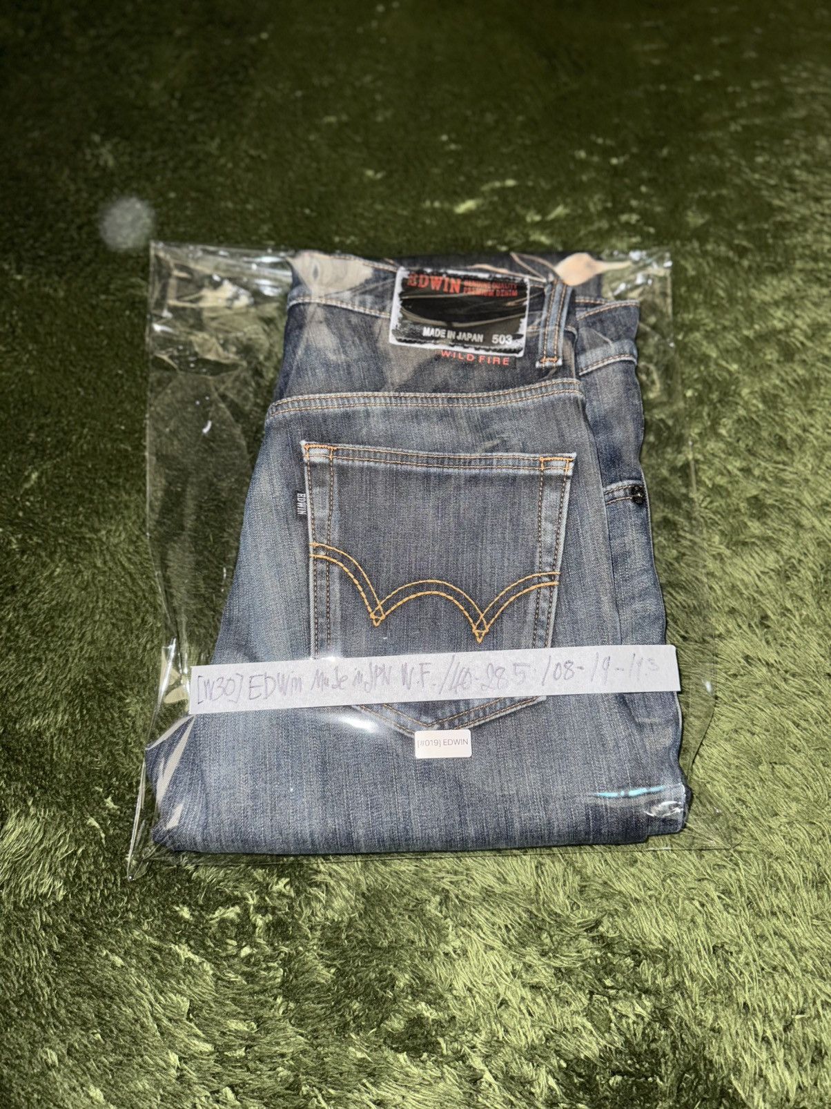 Edwin [W30] EDWIN 503 WILD FIRE Made in Japan denim Pants Size US 30 / EU 46 - 14 Thumbnail
