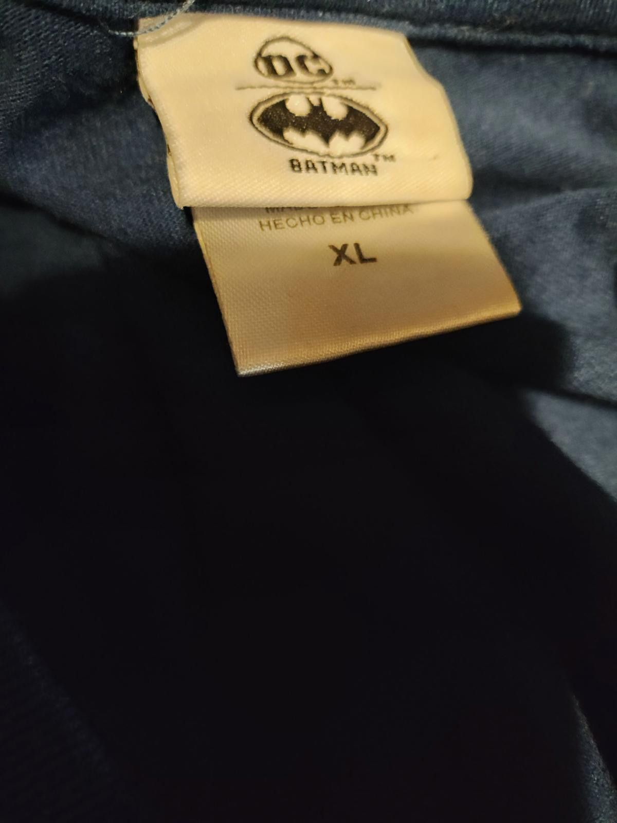 DC Comics Men's Blue Graphic Batman Logo T-Shirt Size US XL / EU 56 / 4 - 7 Thumbnail