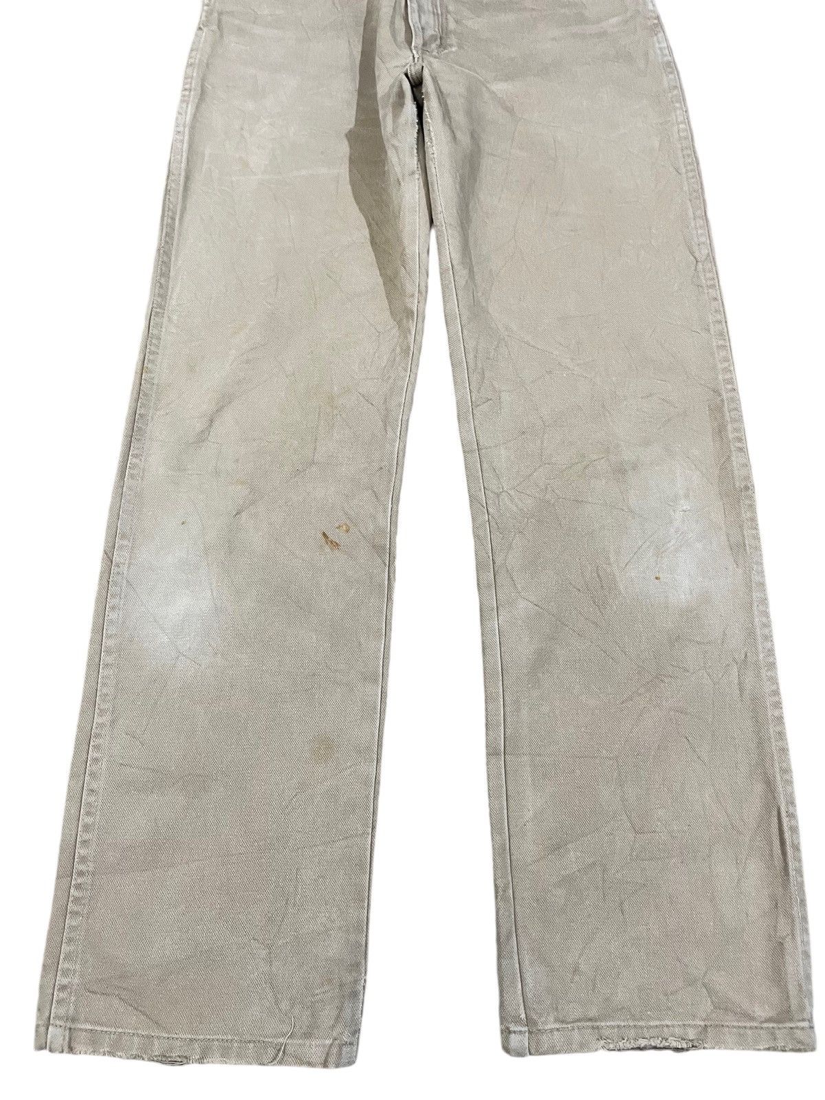 Wrangler × Yasuyuki Ishii Vintage Wrangle khaki Baggy Denim Size US 32 / EU 48 - 3 Thumbnail