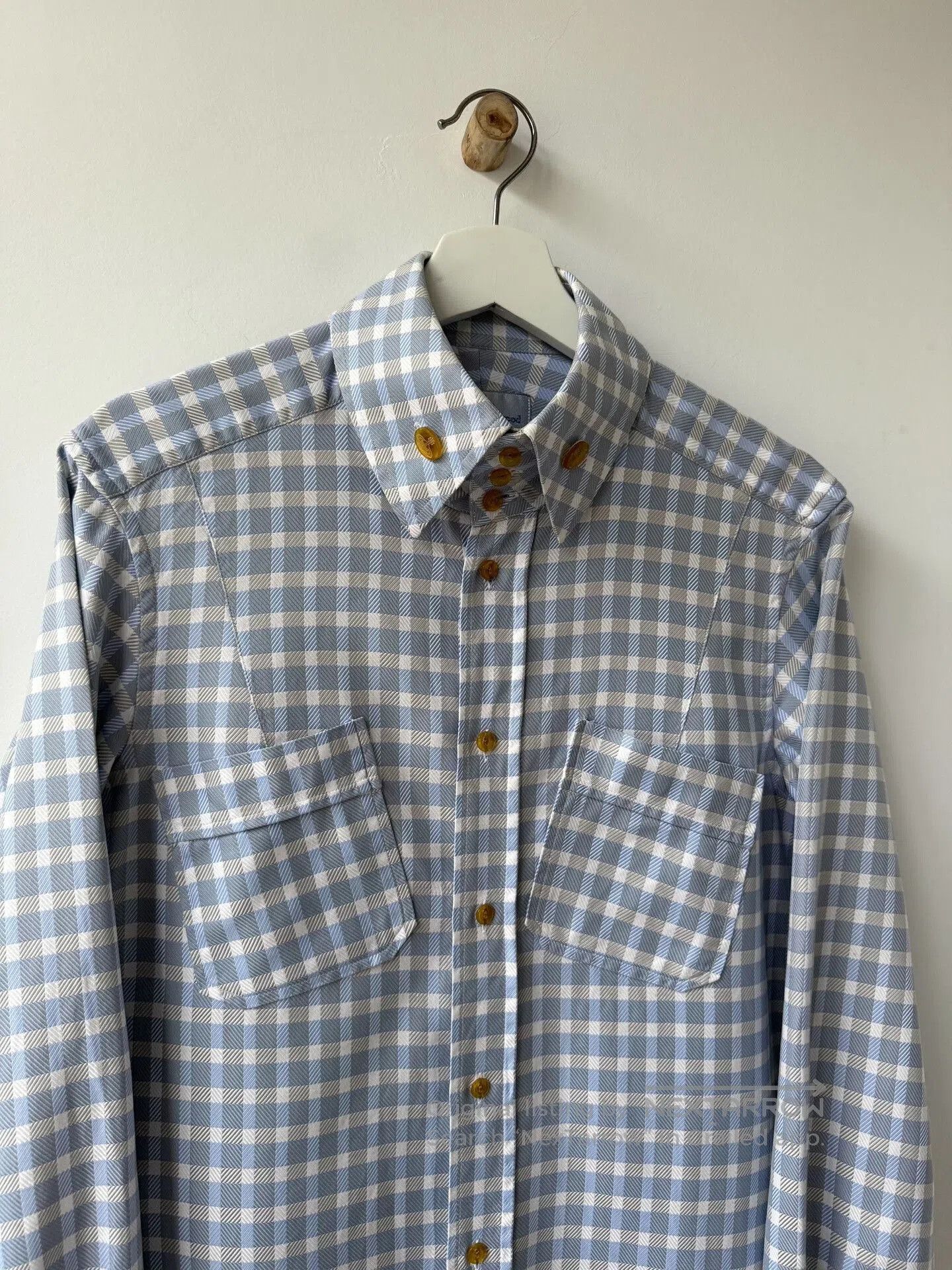 Vivienne Westwood Vivienne Westwood Three-Button Check Shirt. Size US M / EU 48-50 / 2 - 3 Thumbnail