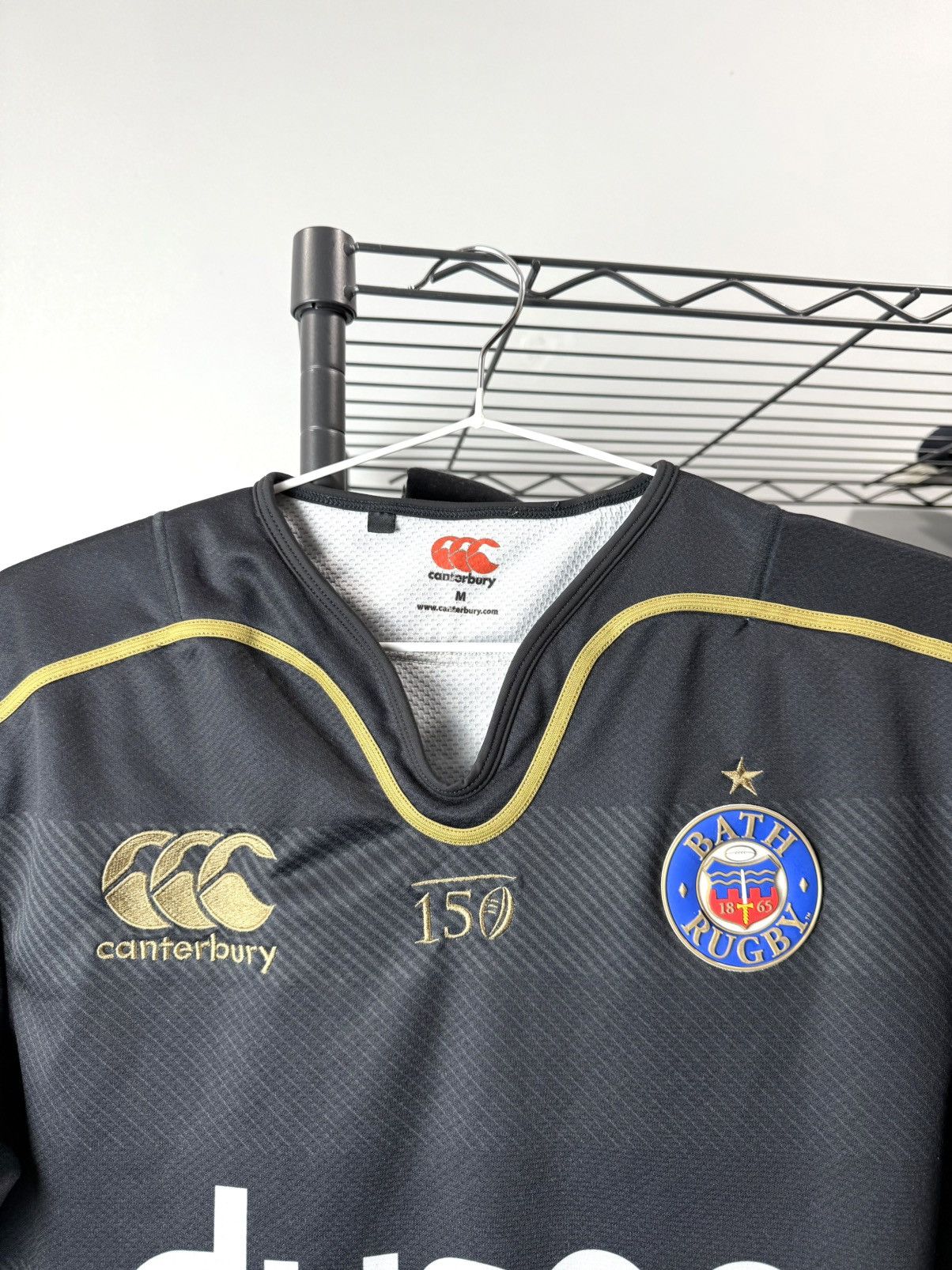 Canterbury of New Zealand Vintage Canterbury Bath Rugby Football T Shirt Size US M / EU 48-50 / 2 - 3 Thumbnail