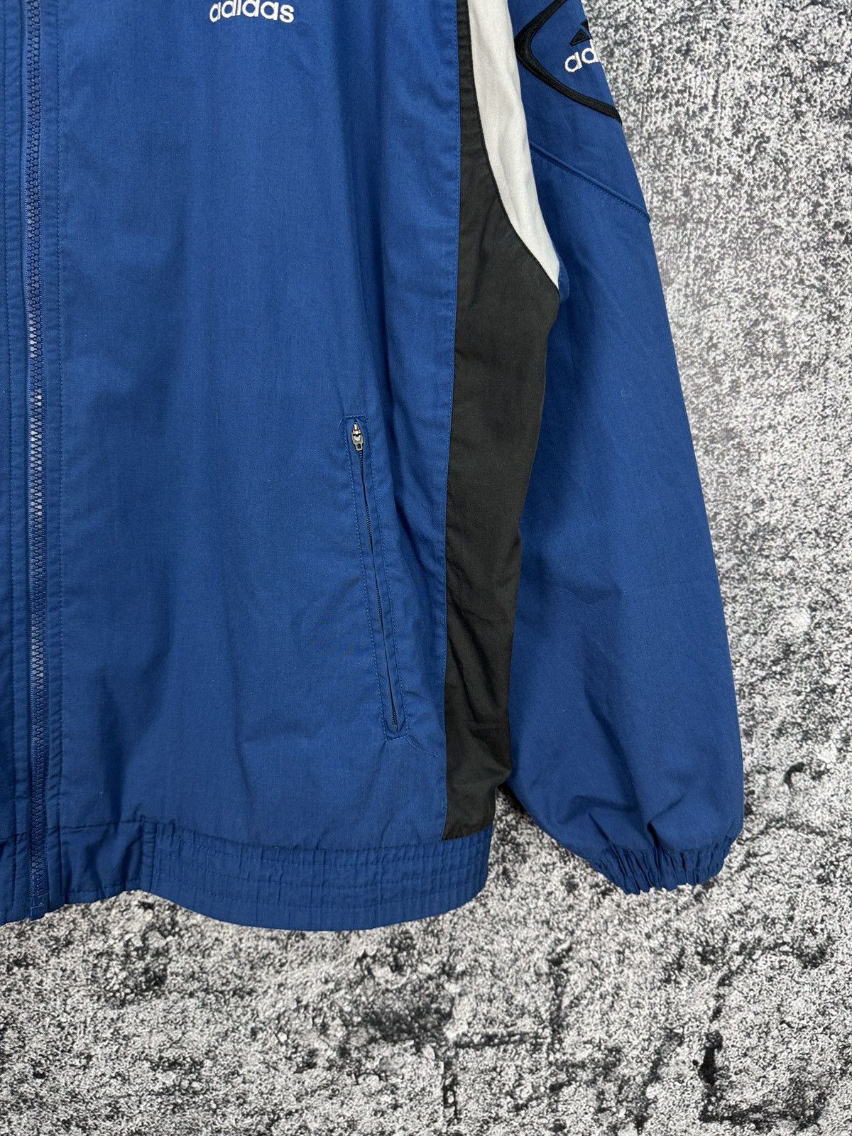 Adidas Men’s Adidas Vintage 90s Full Zip Track Jacket Size XL Size US XL / EU 56 / 4 - 4 Thumbnail