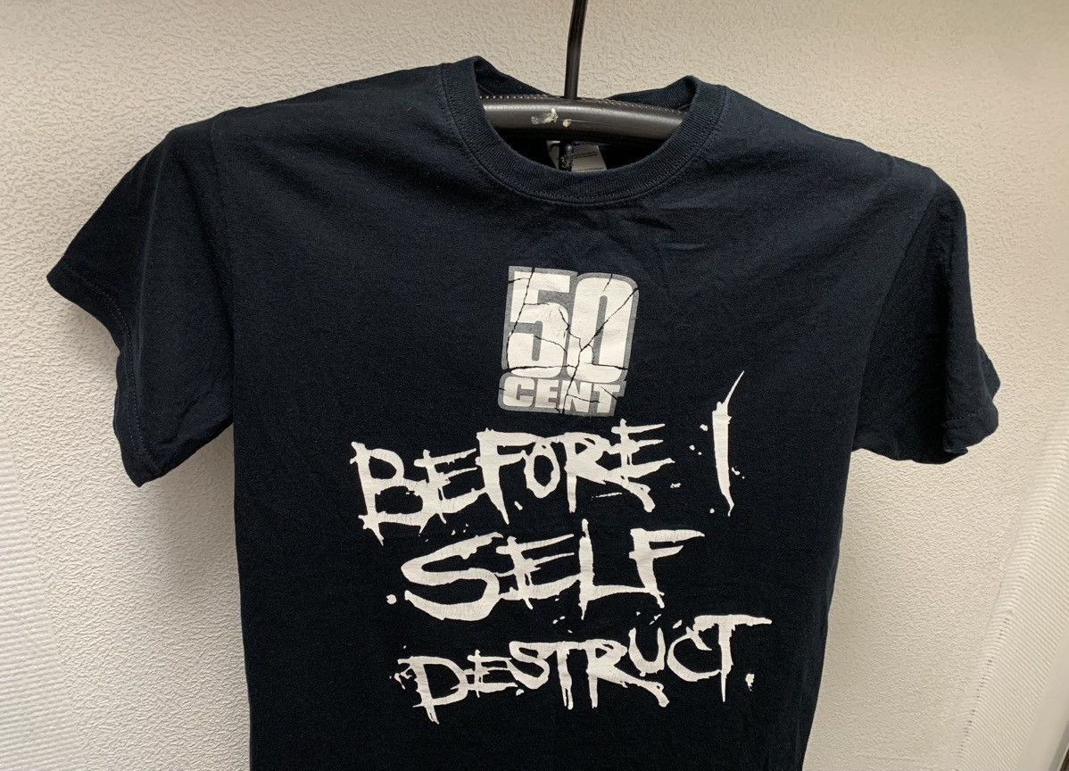 Band Tees 50 Cent vintage tour t-shirt S size 2010 rap tee Before I Size US S / EU 44-46 / 1 - 3 Thumbnail