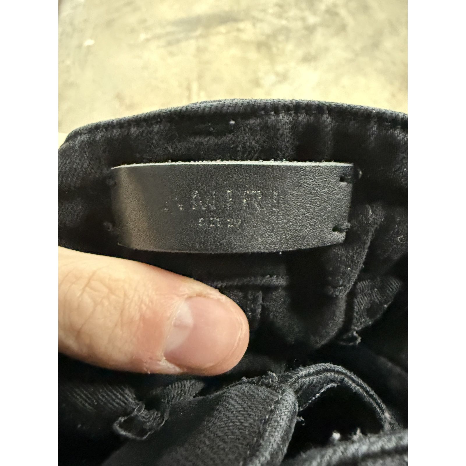 Amiri Amiri Cargos Black Used 29 Size US 29 - 3 Thumbnail