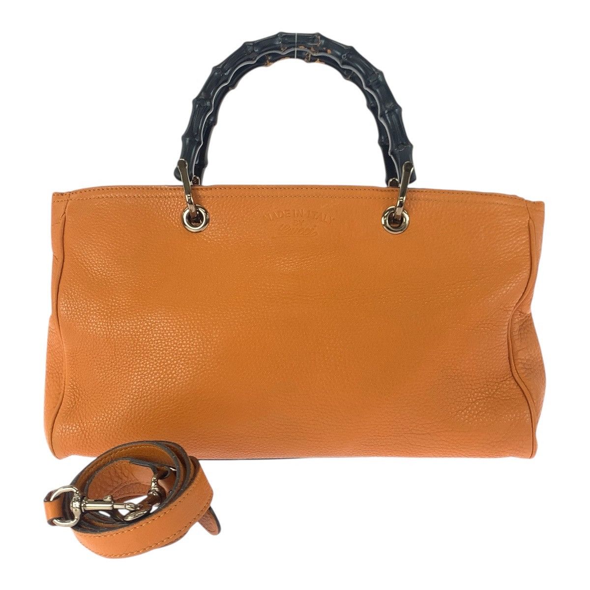 Gucci Gucci Bamboo 2way Leather Bag Leather Shoulder Bag 323660 DUTY FREE for USA